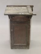 A 19th century mahogany wash stand. 54.5 cm wide.