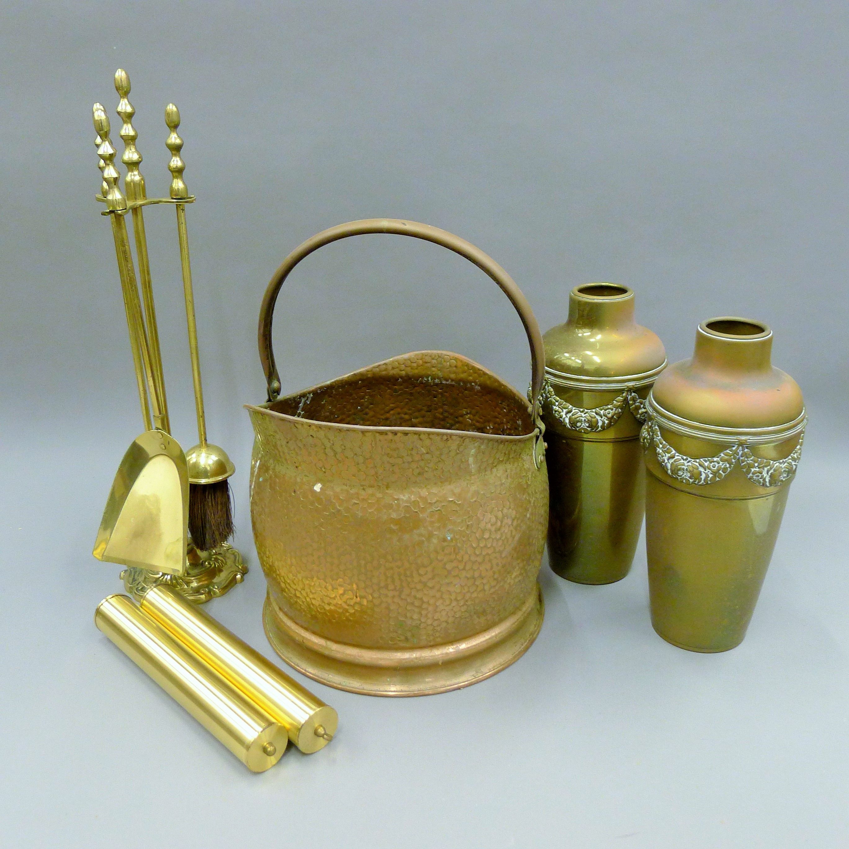 A large quantity of various metal wares. - Image 2 of 7