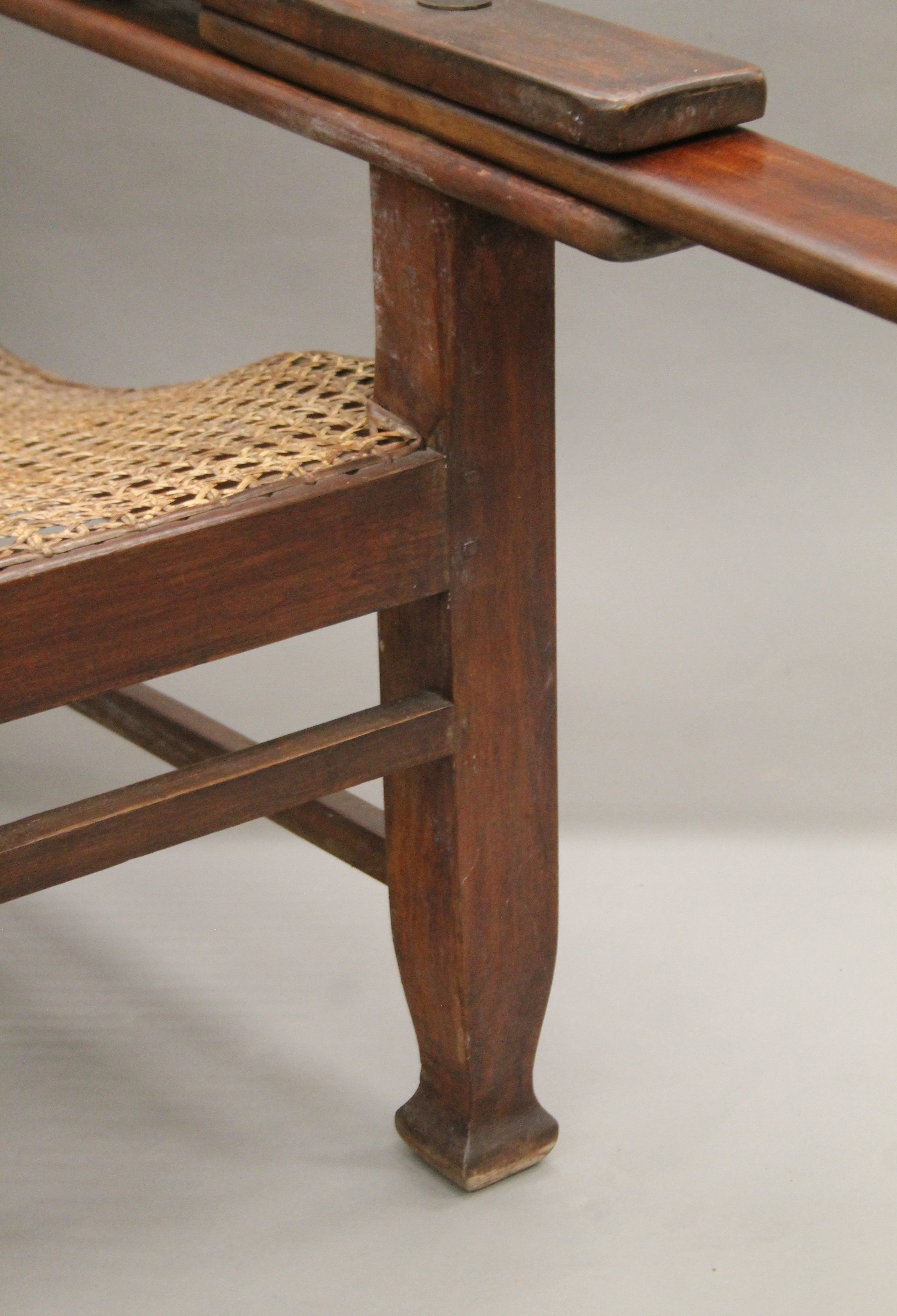 Two caned plantation chairs, each approximately 72 cm wide. - Image 6 of 11