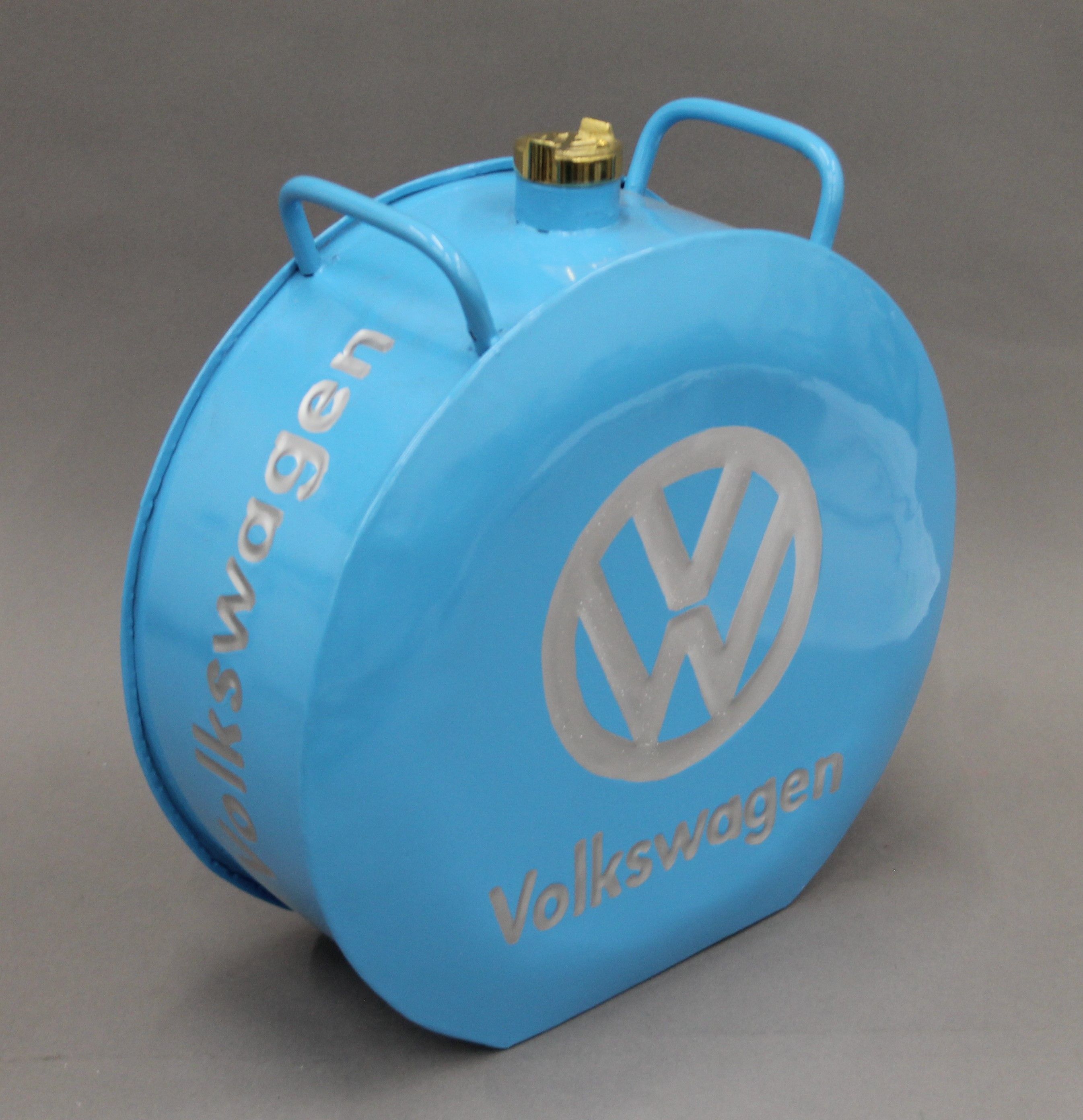 A blue Volkswagen petrol can. 36.5 cm high. - Image 3 of 5