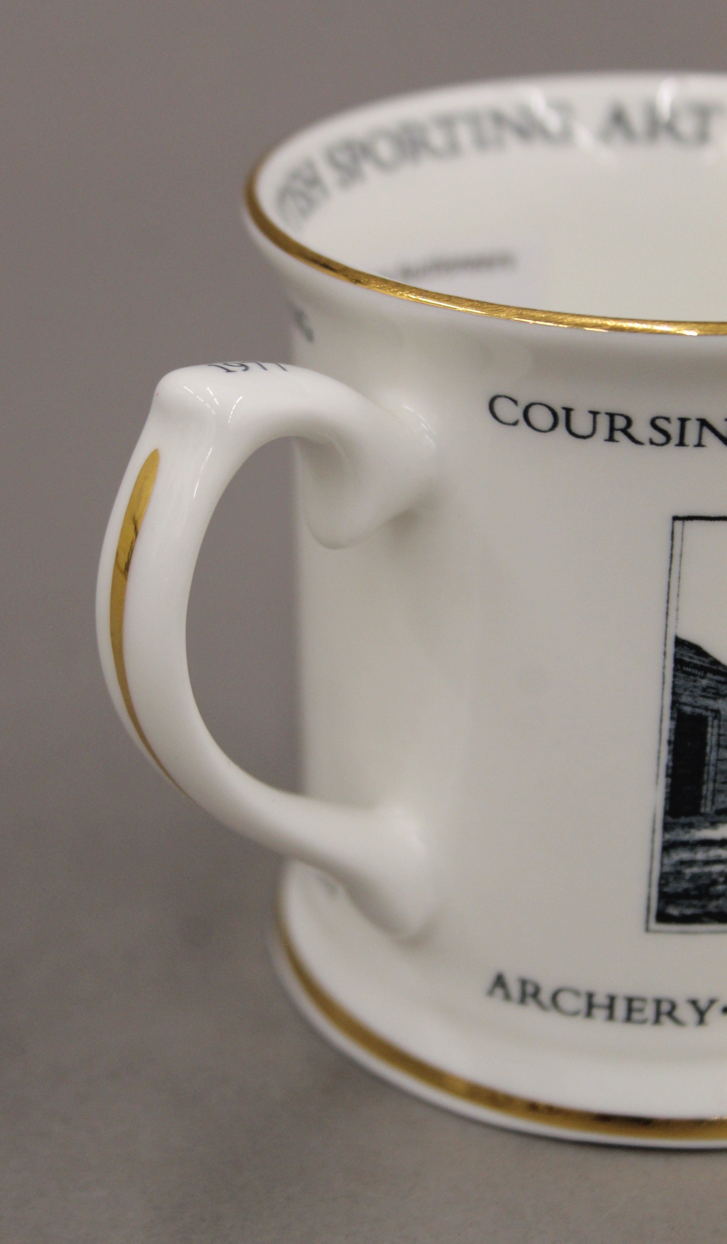 A loving cup - The British Sporting Art Trust celebrating 40 years 1977 to 2017, fine bone china, - Bild 5 aus 7