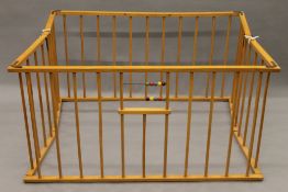 A vintage babies play pen. 120 cm long.