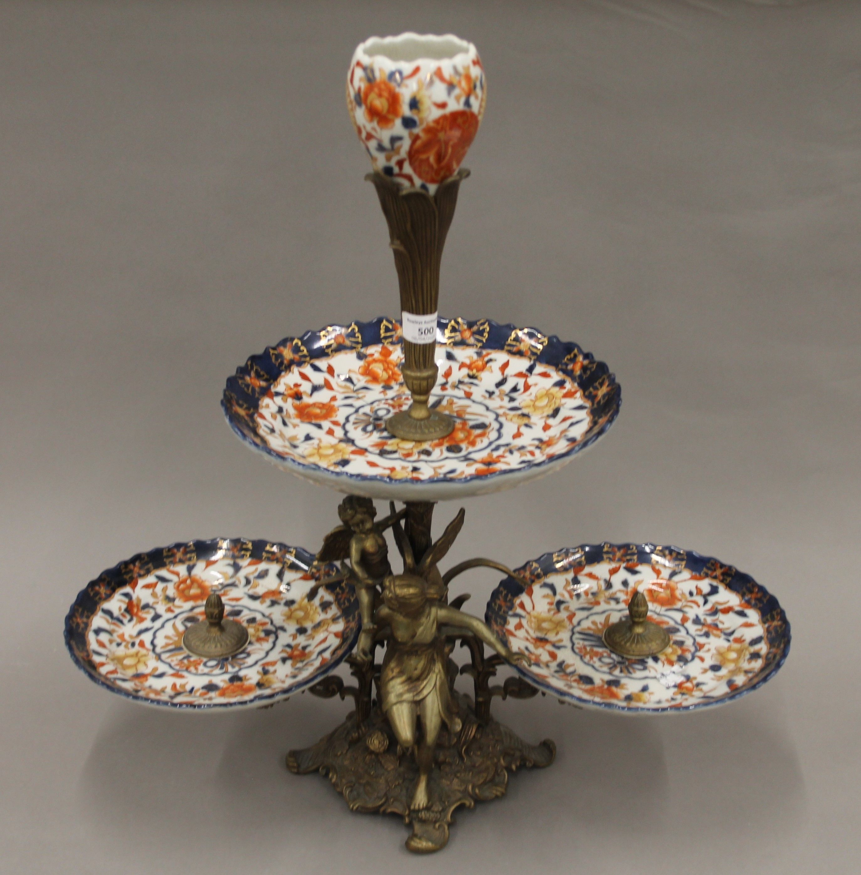 A 19th century style figural centrepiece. 60 cm high.