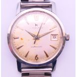 A Hamilton automatic gentleman's wristwatch. 3.5 cm diameter.