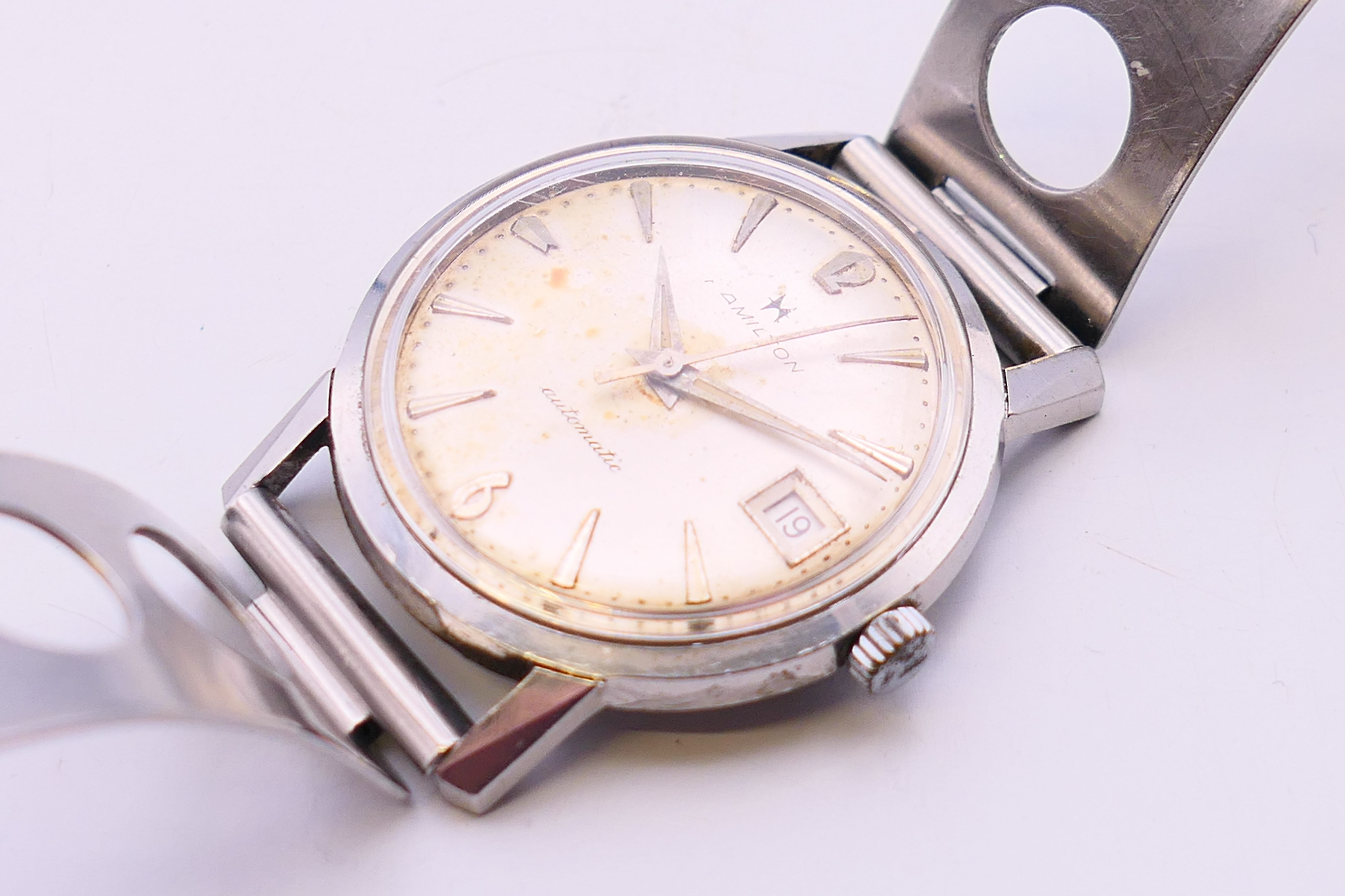 A Hamilton automatic gentleman's wristwatch. 3.5 cm diameter. - Image 2 of 5