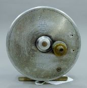 A circa 1930's Allcock and Co Aerial 4" Popular fly reel.