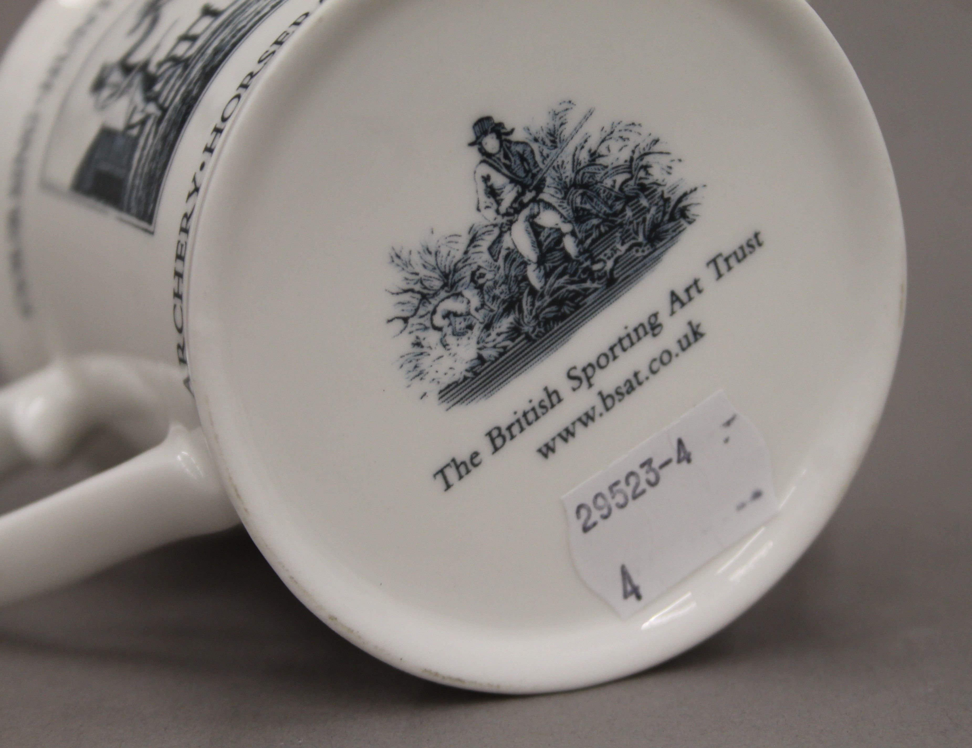A loving cup - The British Sporting Art Trust celebrating 40 years 1977 to 2017, fine bone china, - Bild 7 aus 7