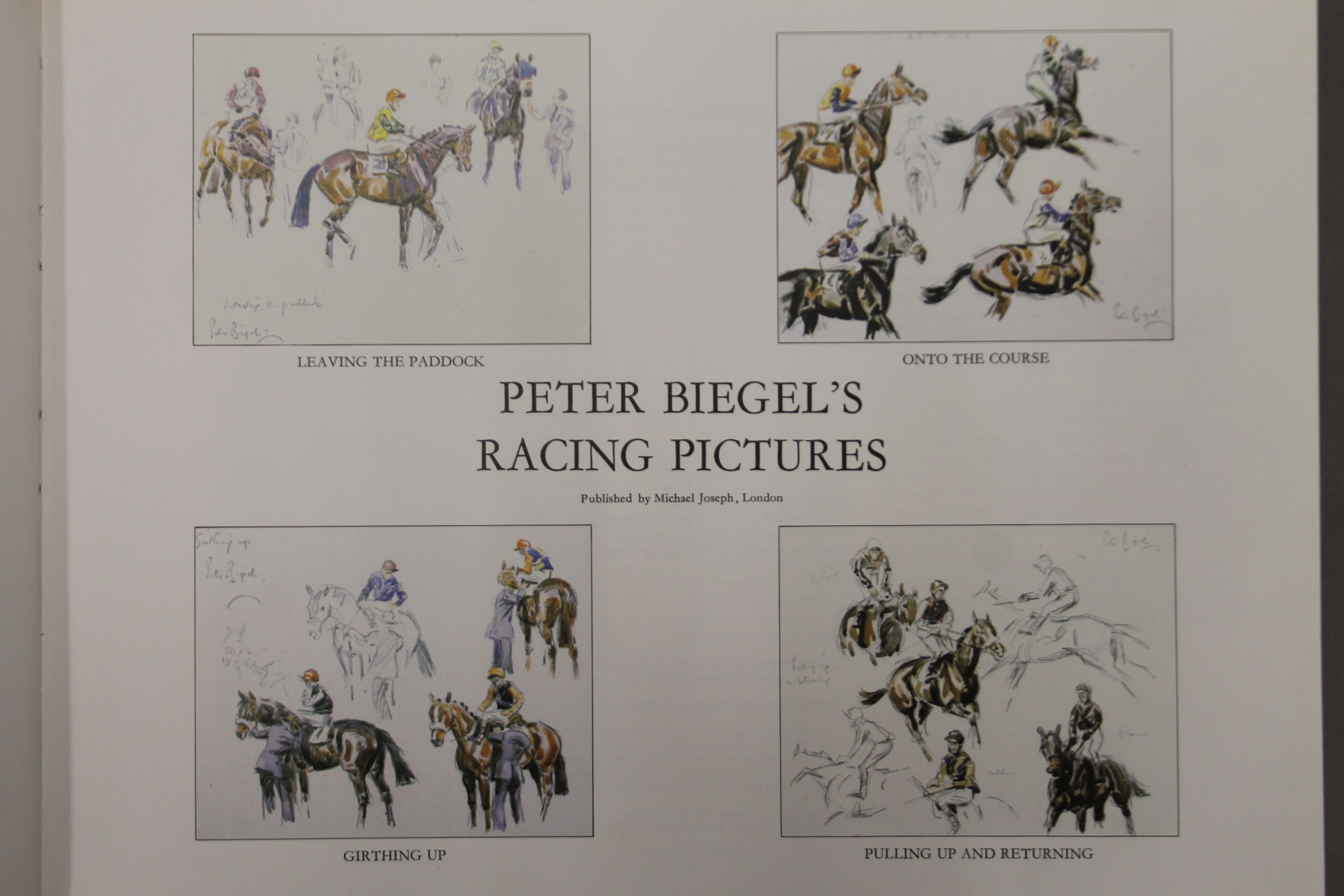 Peter Biegel's Racking Pictures and The Golden Thread - Foxhunting Today by Micahel Clayton and - Image 6 of 12