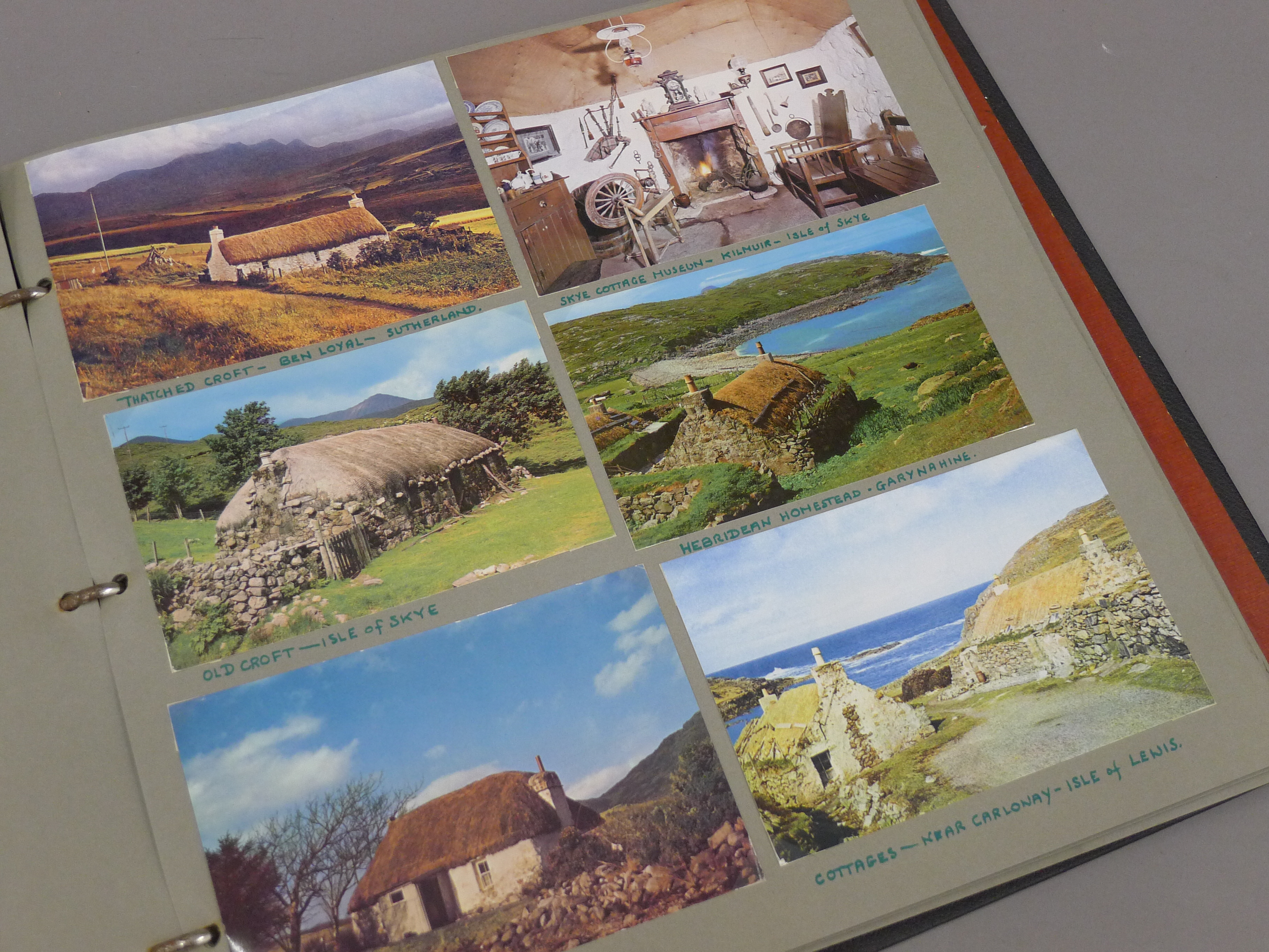 A postcard album containing postcards of Scottish Islands and places of interest in England, - Image 4 of 14