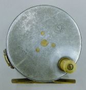 A Farlows 3" Perfect type fly reel.
