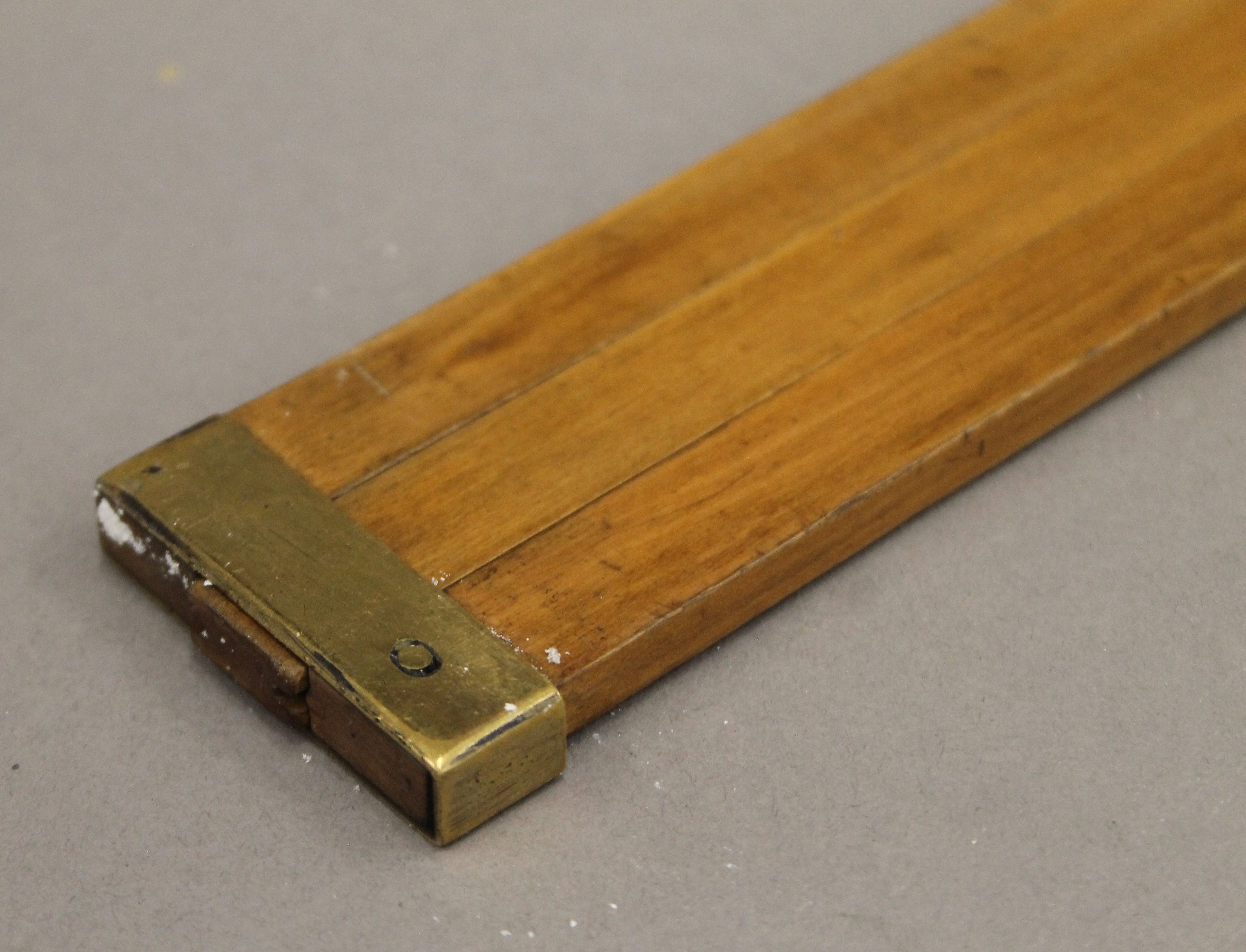 Two Victorian brass mounted boxwood slide rules, one marked Dring & Fage Makers, 56 Stamford St, - Image 9 of 9