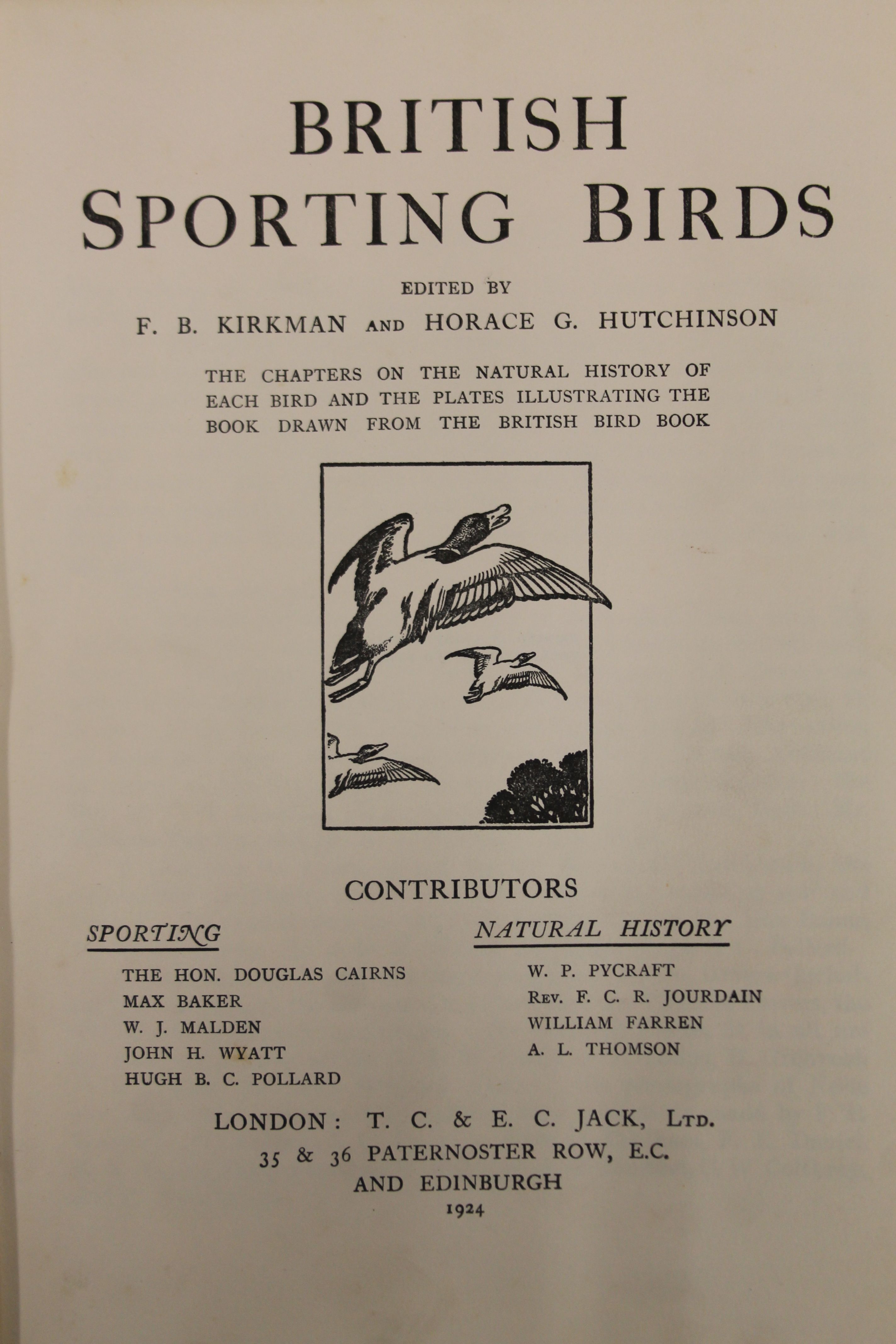 British and American Game-Birds by H B Pollard and illustrated by Philip Rickman; - Image 10 of 11