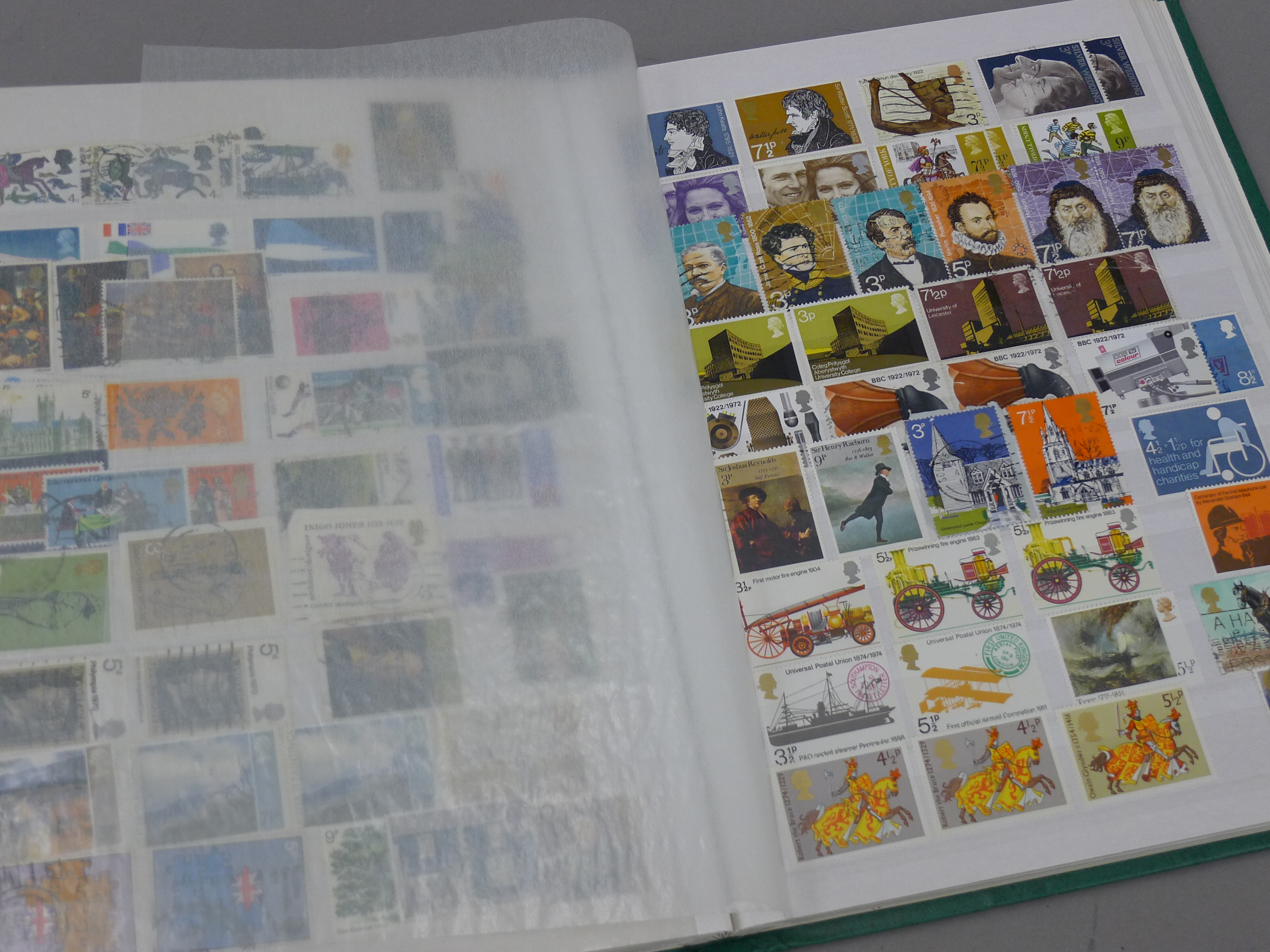 A stamp album to include a quantity of penny reds and other stamps. - Image 5 of 6