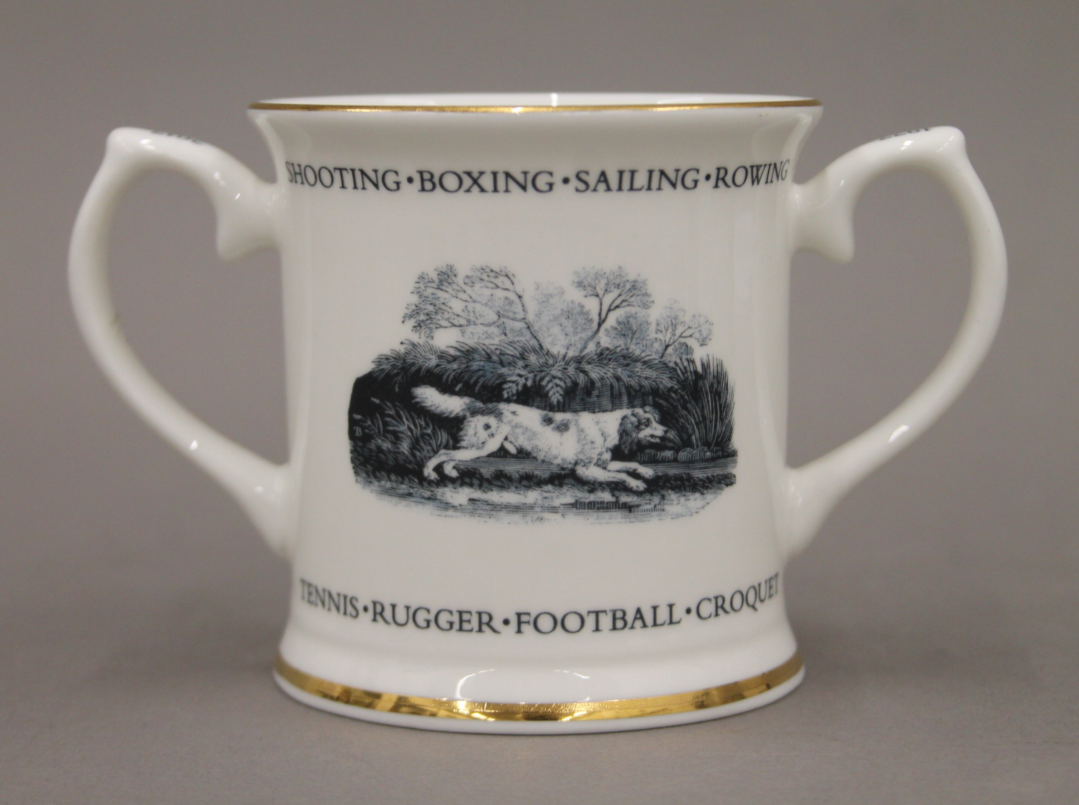 A loving cup - The British Sporting Art Trust celebrating 40 years 1977 to 2017, fine bone china, - Bild 4 aus 7