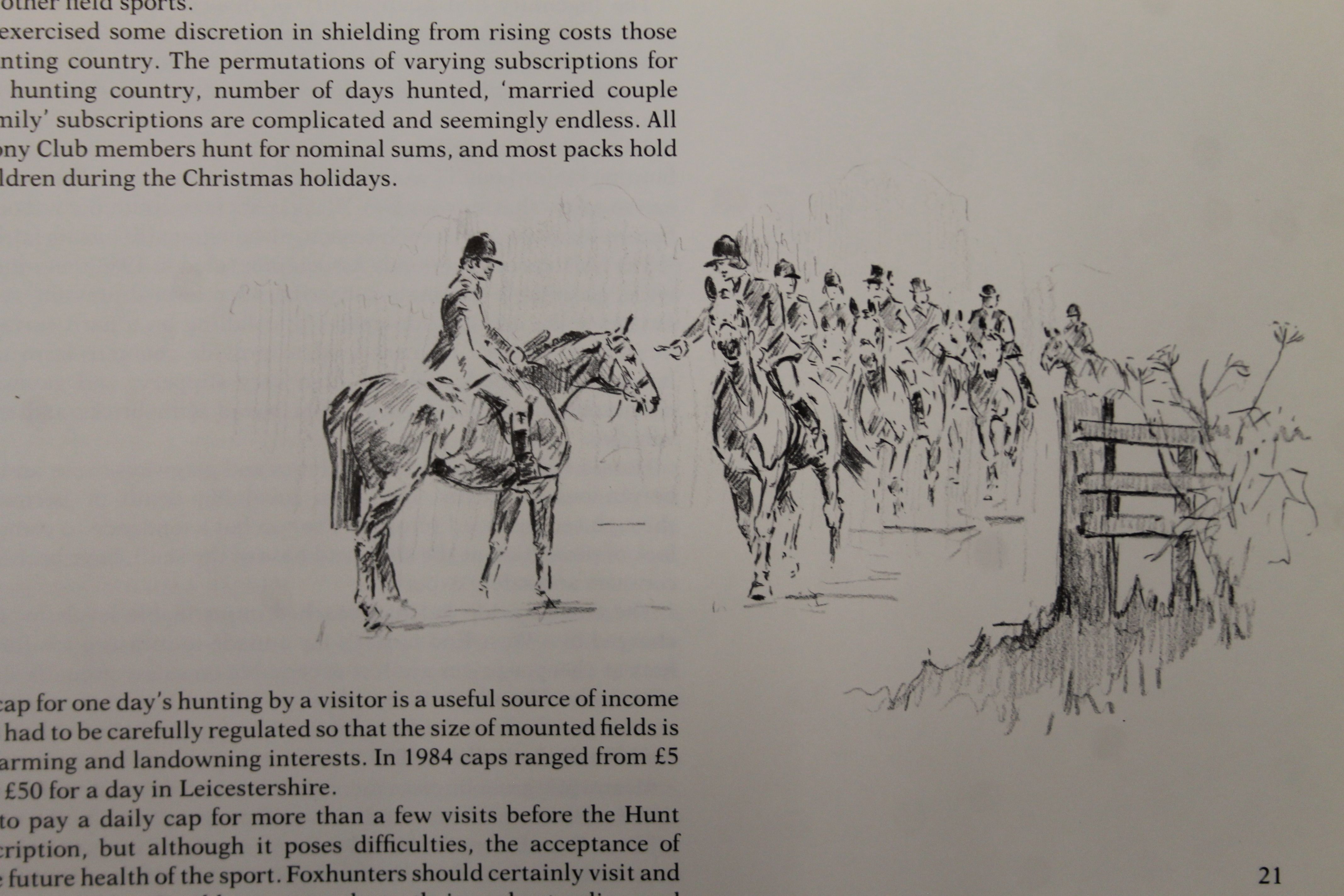 Peter Biegel's Racking Pictures and The Golden Thread - Foxhunting Today by Micahel Clayton and - Image 12 of 12