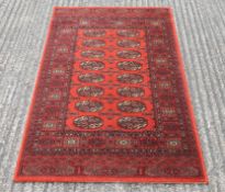 A Persian wool runner. 83 cm x 160 cm.