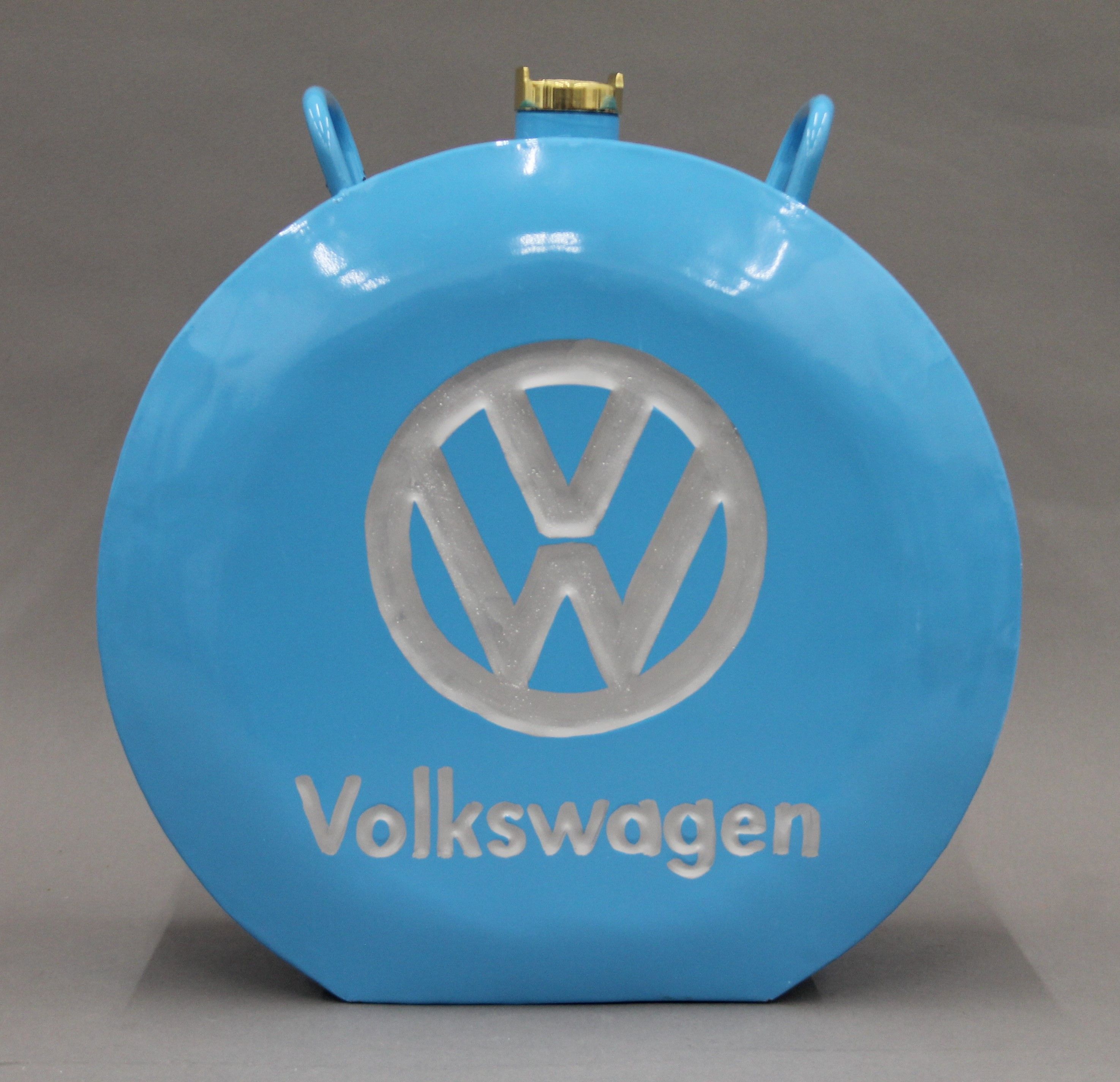 A blue Volkswagen petrol can. 36.5 cm high. - Image 2 of 5