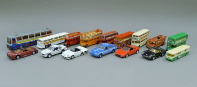 A quantity of various diecast toys.
