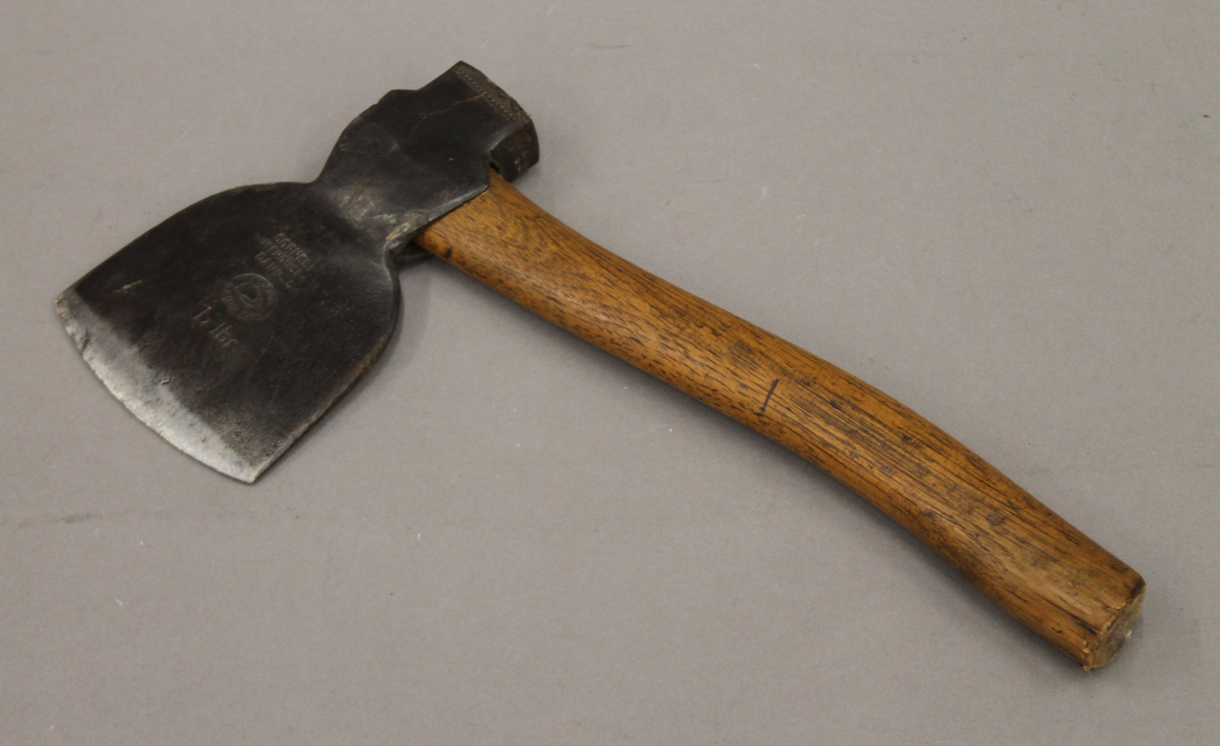 Two antique axes. The largest 33 cm high. - Image 5 of 8