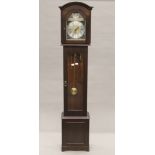 A modern grandmother clock. 149 cm high.