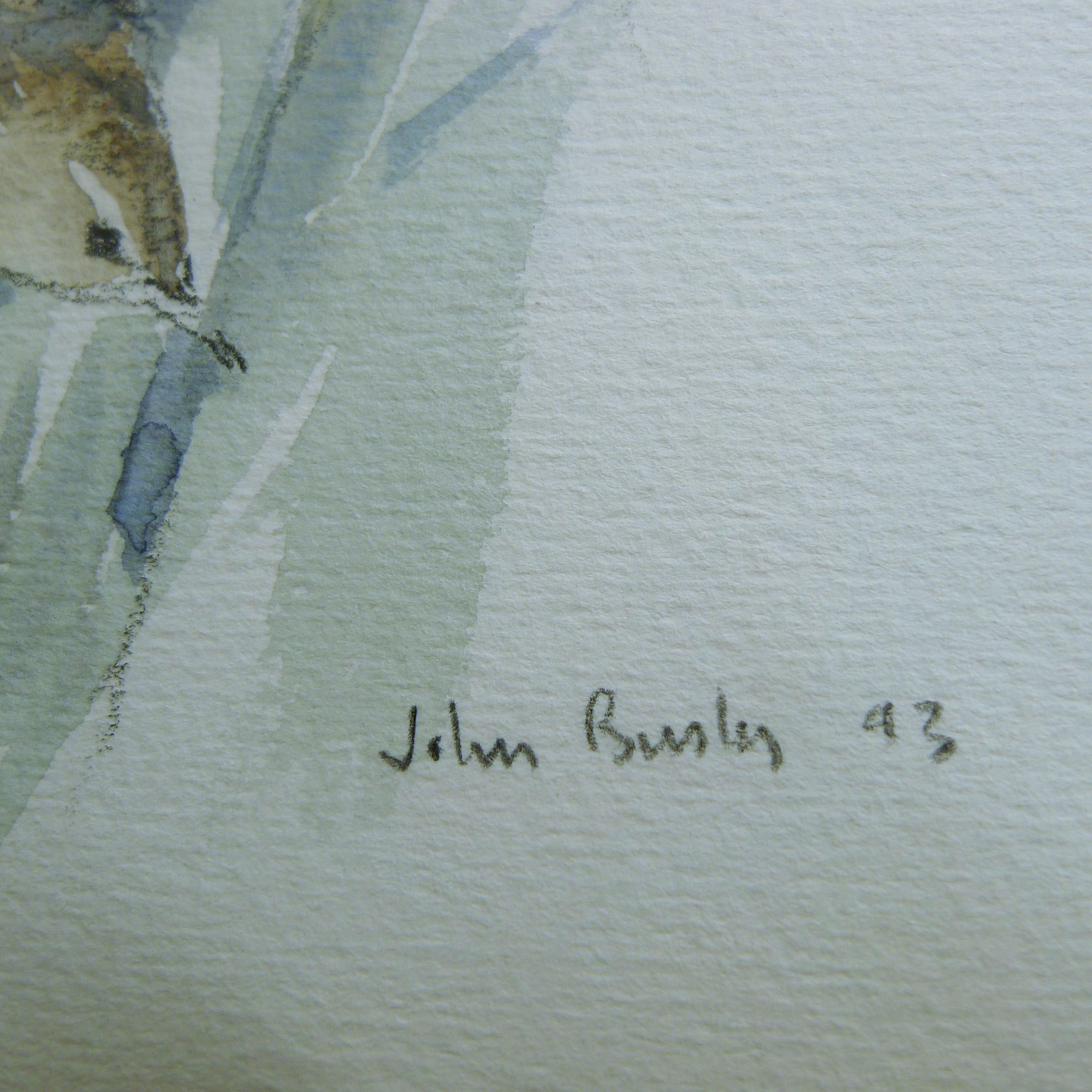 BUSBY, JOHN (1928-2015) British (AR), Seven Sketches of Birds, pencil, all signed or initialled. - Image 4 of 22