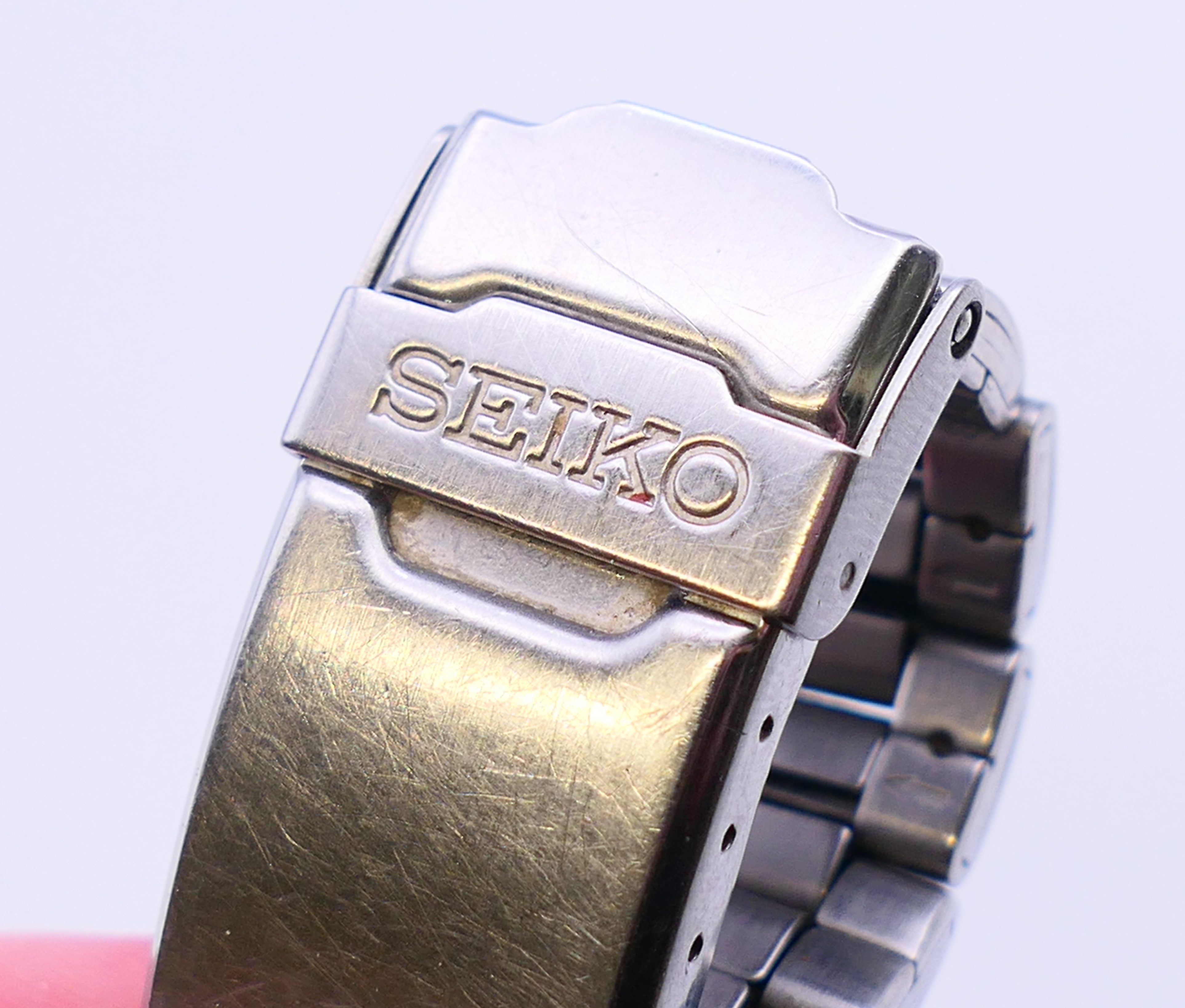 A Seiko gentleman's wristwatch. 4 cm diameter. - Image 8 of 8