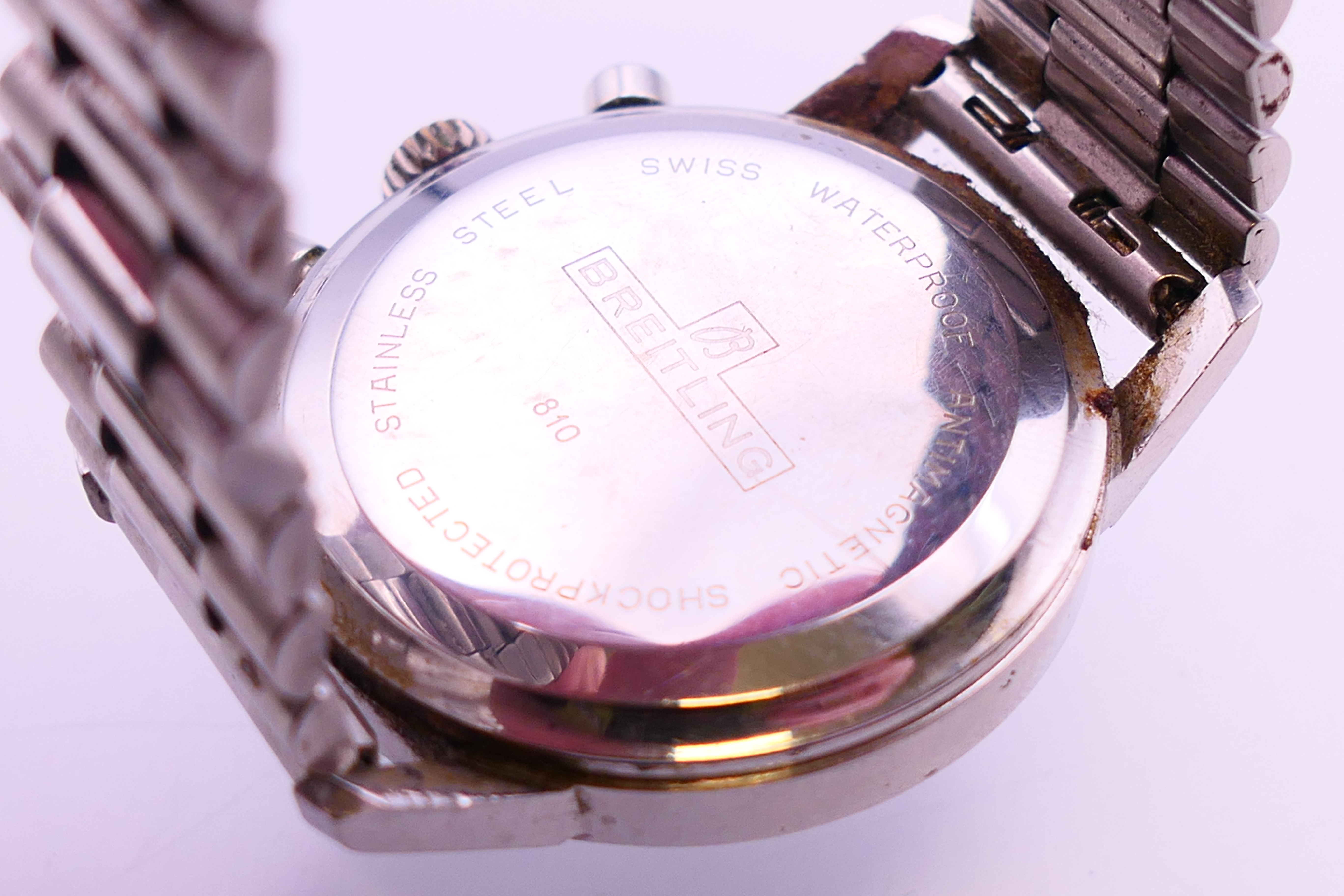 A Breitling Top Time gentleman's wristwatch. 4 cm diameter. - Bild 6 aus 10
