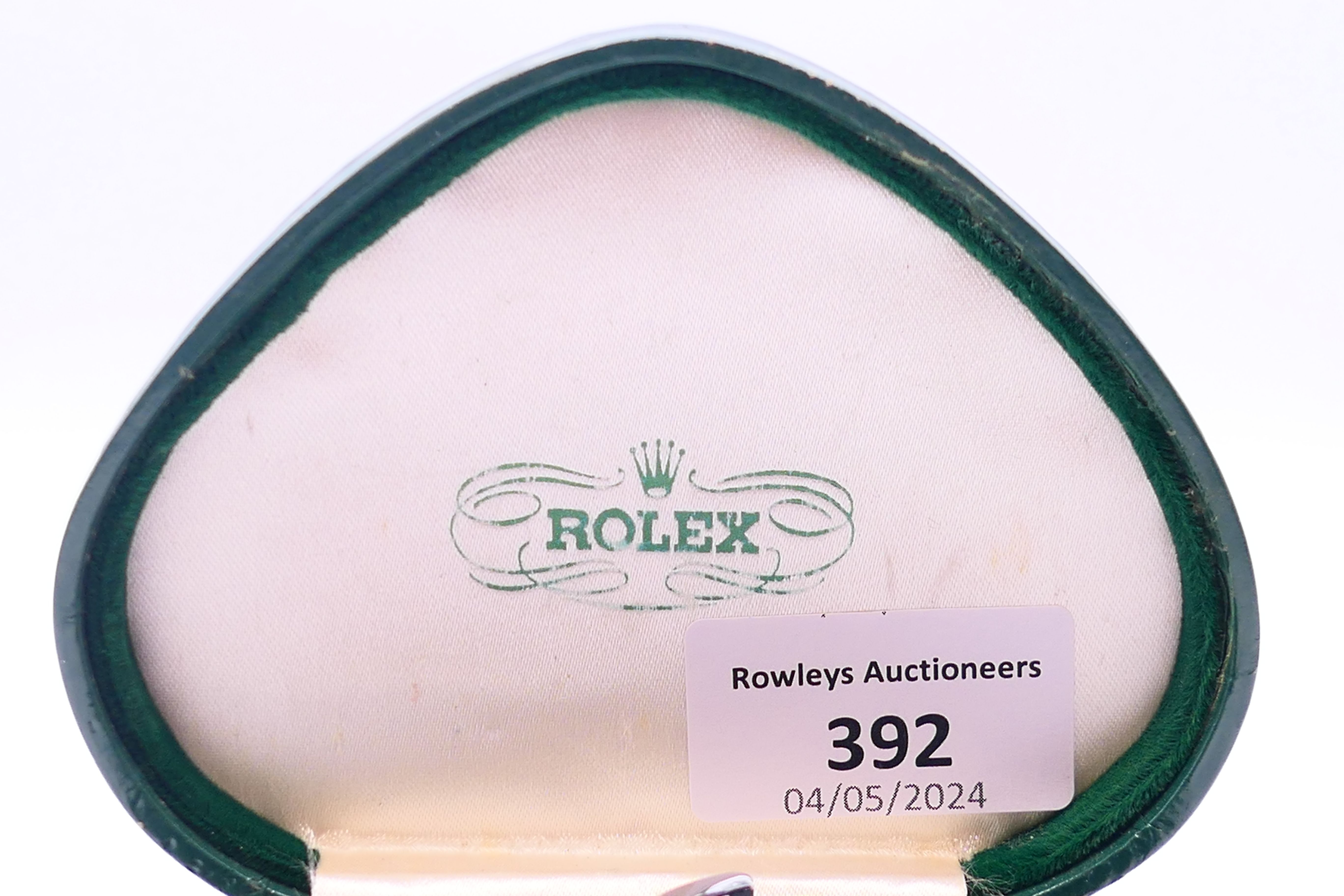 A 1952/53 Gentleman's Rolex Oyster wristwatch, on later strap, in a Rolex box. 3.5 cm wide. - Image 12 of 14