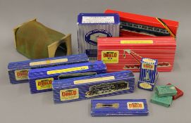 A quantity of boxed Hornby Dublo rolling stock and accessories.