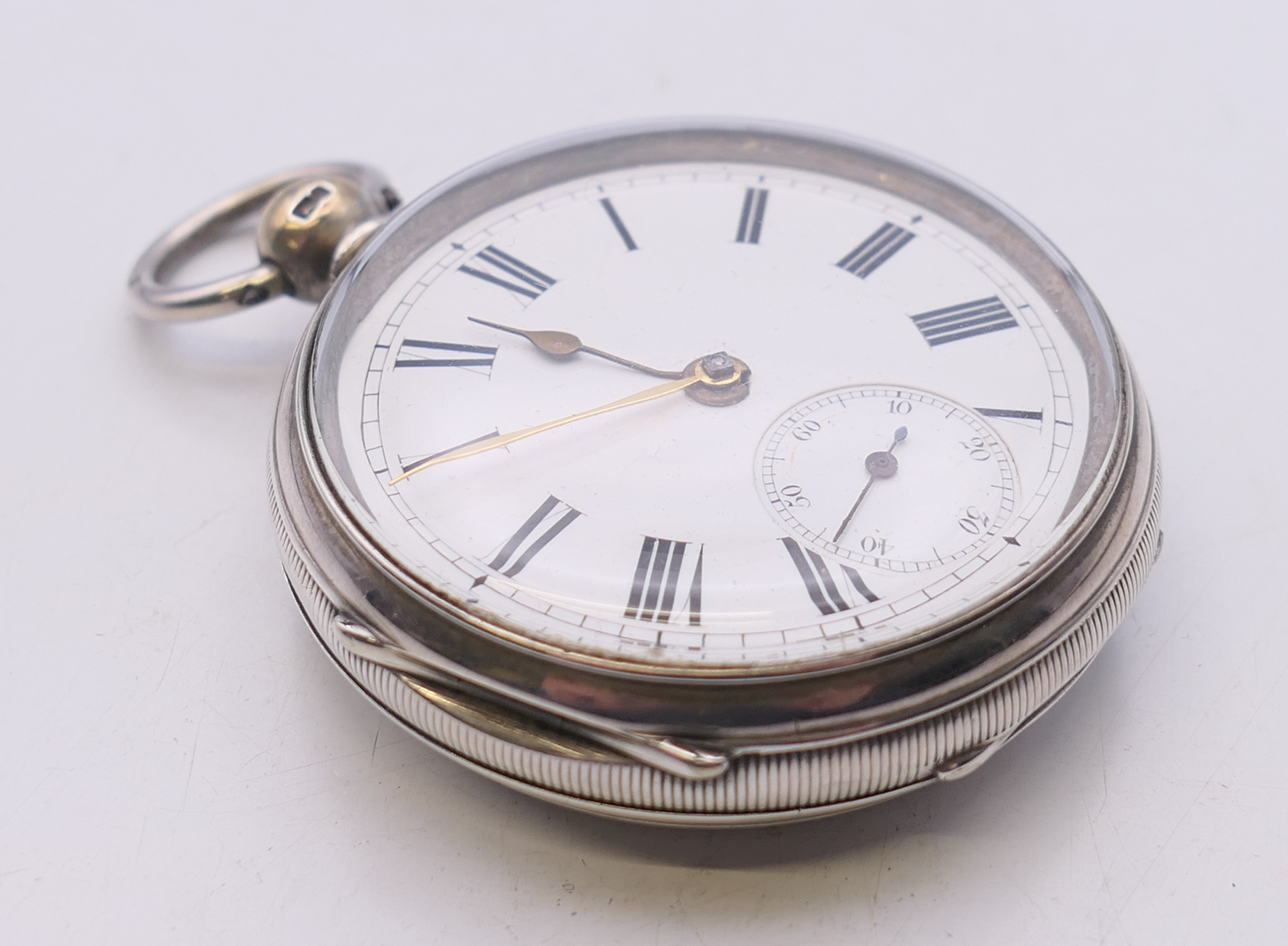 An 800 silver gentleman's pocket watch and a silver gentleman's pocket watch, - Image 13 of 17