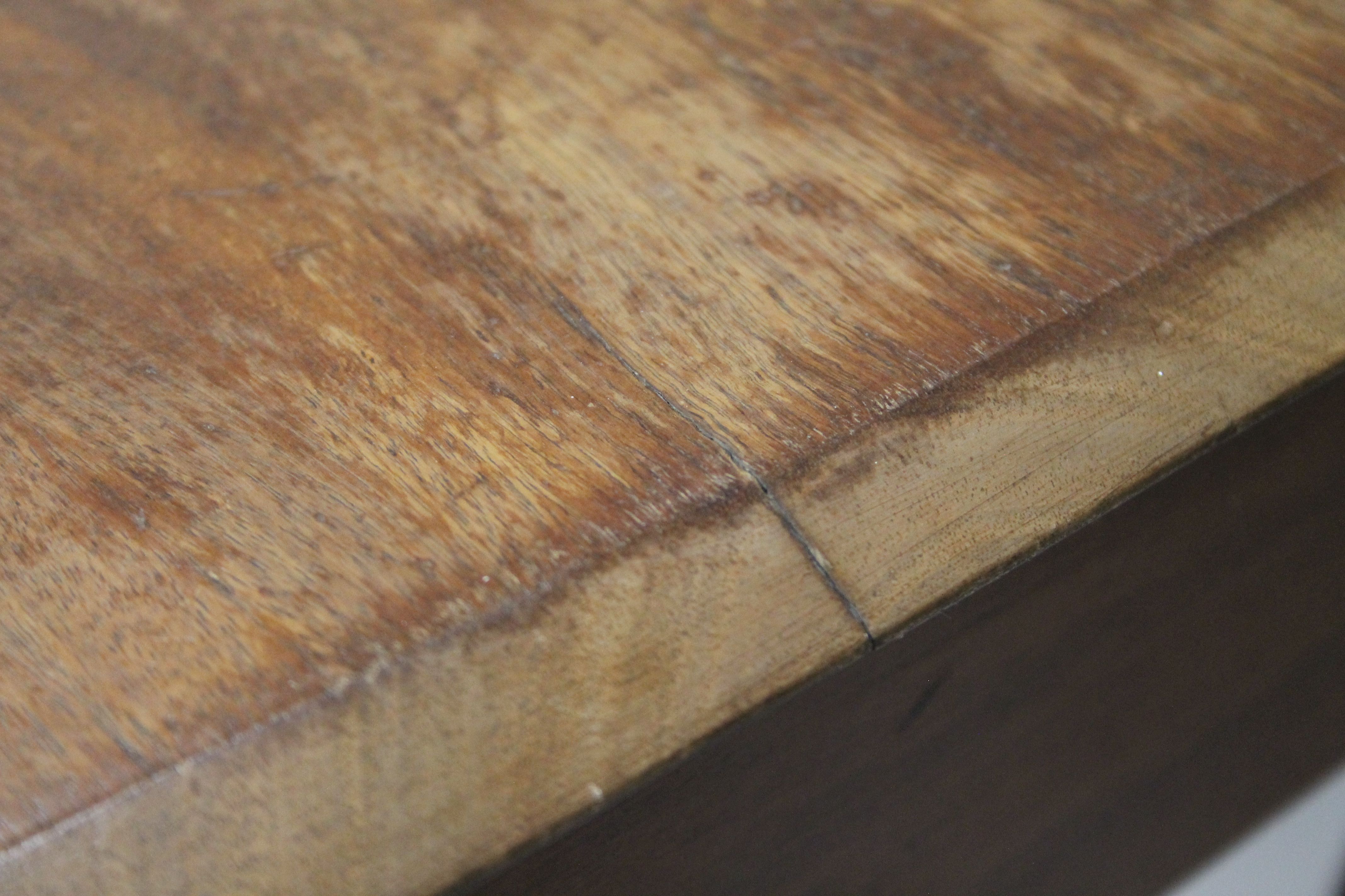 A 19th century mahogany single drawer side table. 91 cm wide. - Image 5 of 6