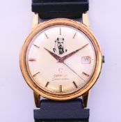 An Omega Seamaster gentleman's wristwatch. 3.5 cm diameter.
