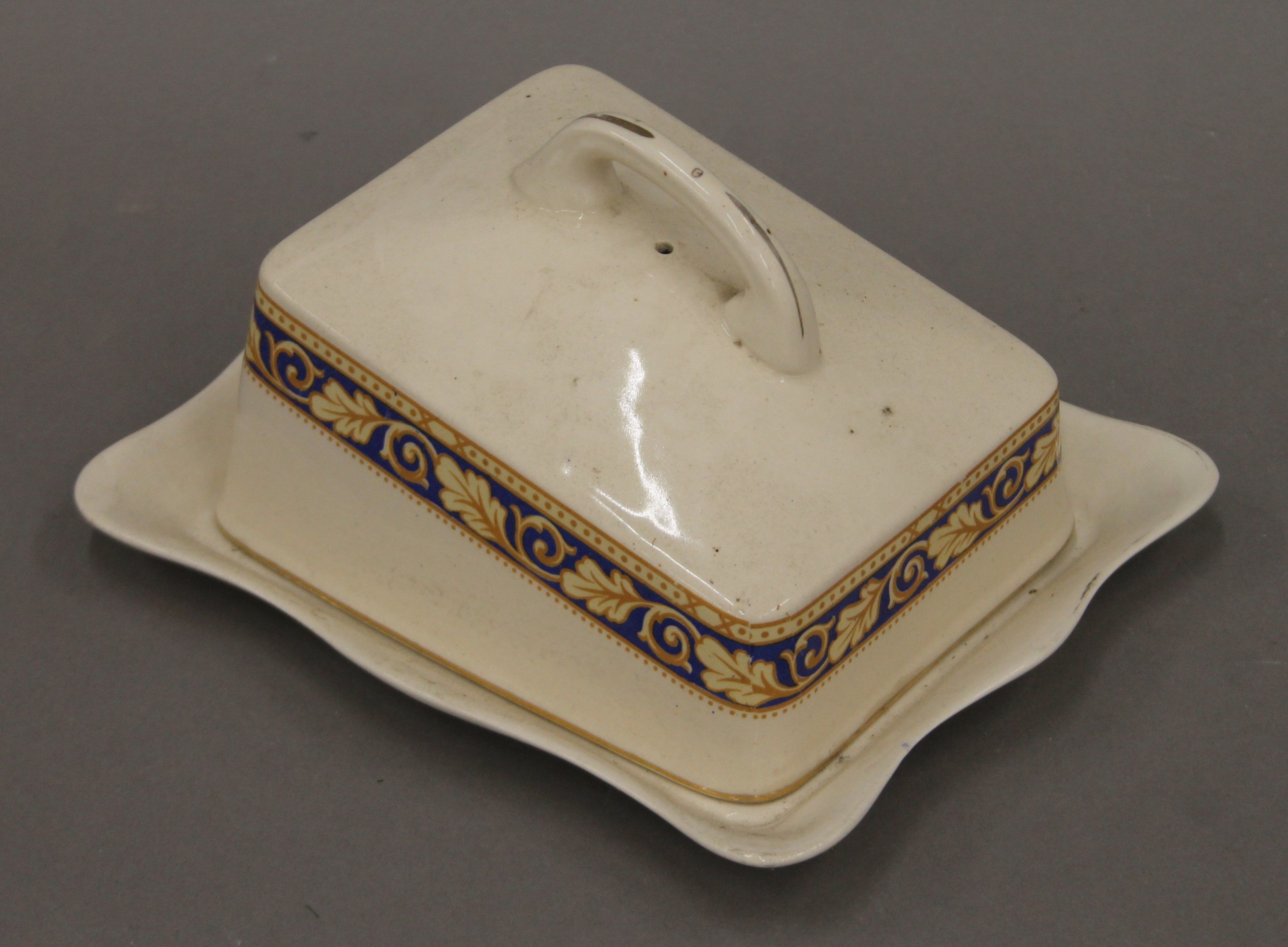 Four boxes of porcelain butter dishes to include Masons ironstone, Wedgwood, etc. - Image 4 of 14