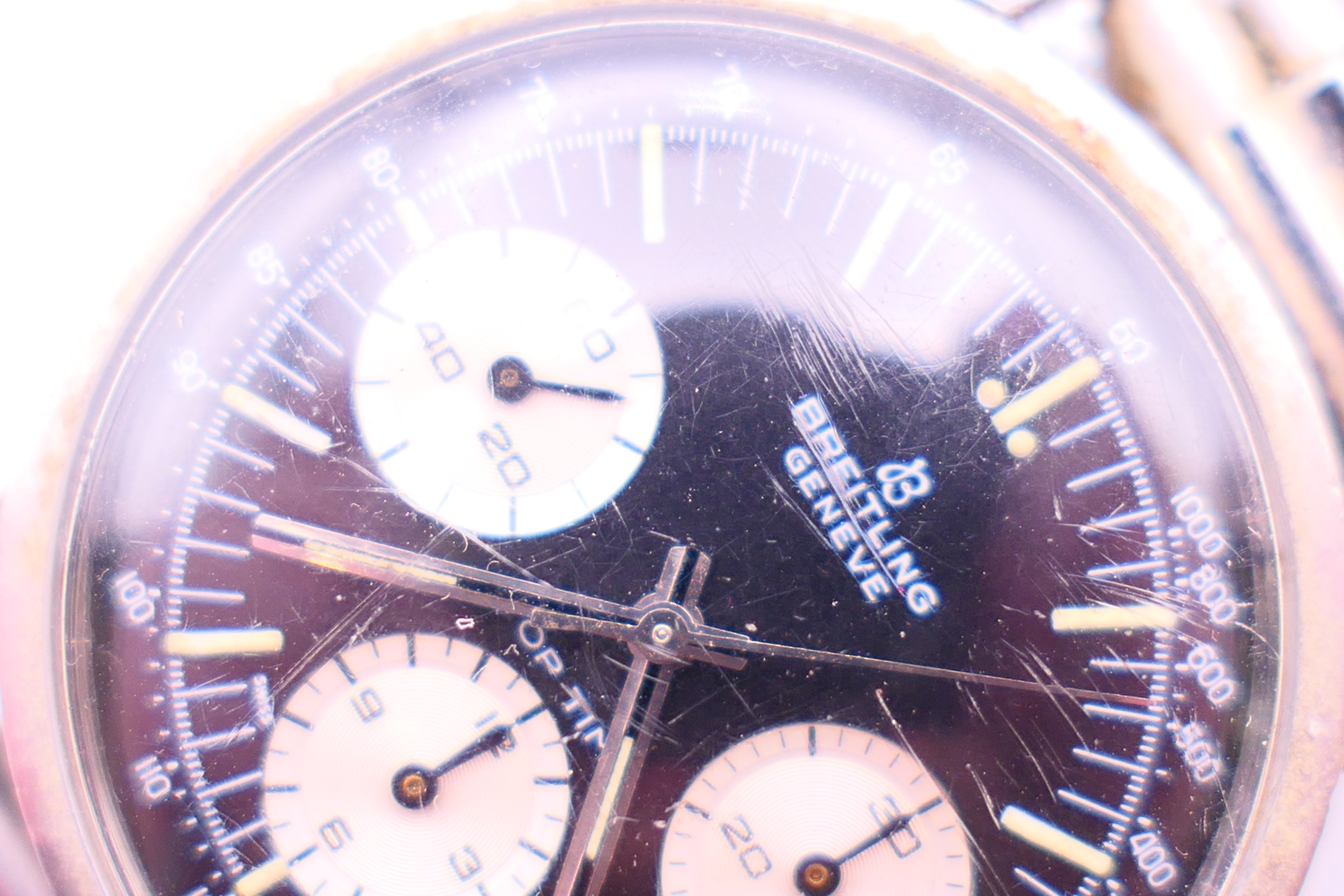 A Breitling Top Time gentleman's wristwatch. 4 cm diameter. - Bild 3 aus 10