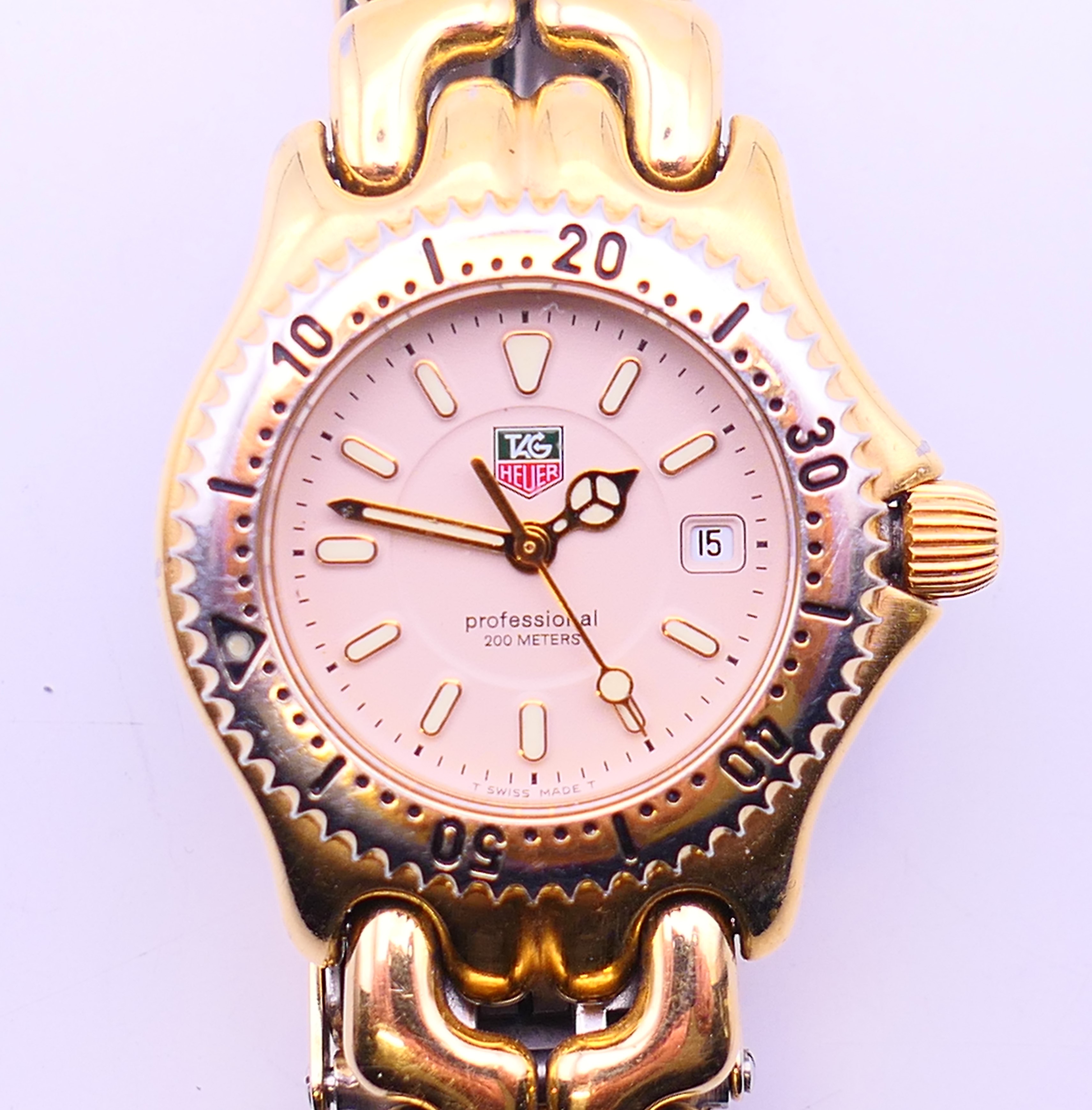 A Tag Heuer lady's wristwatch,