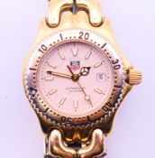 A Tag Heuer lady's wristwatch,
