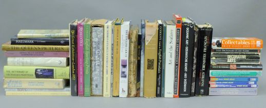A quantity of various art and antique reference books,