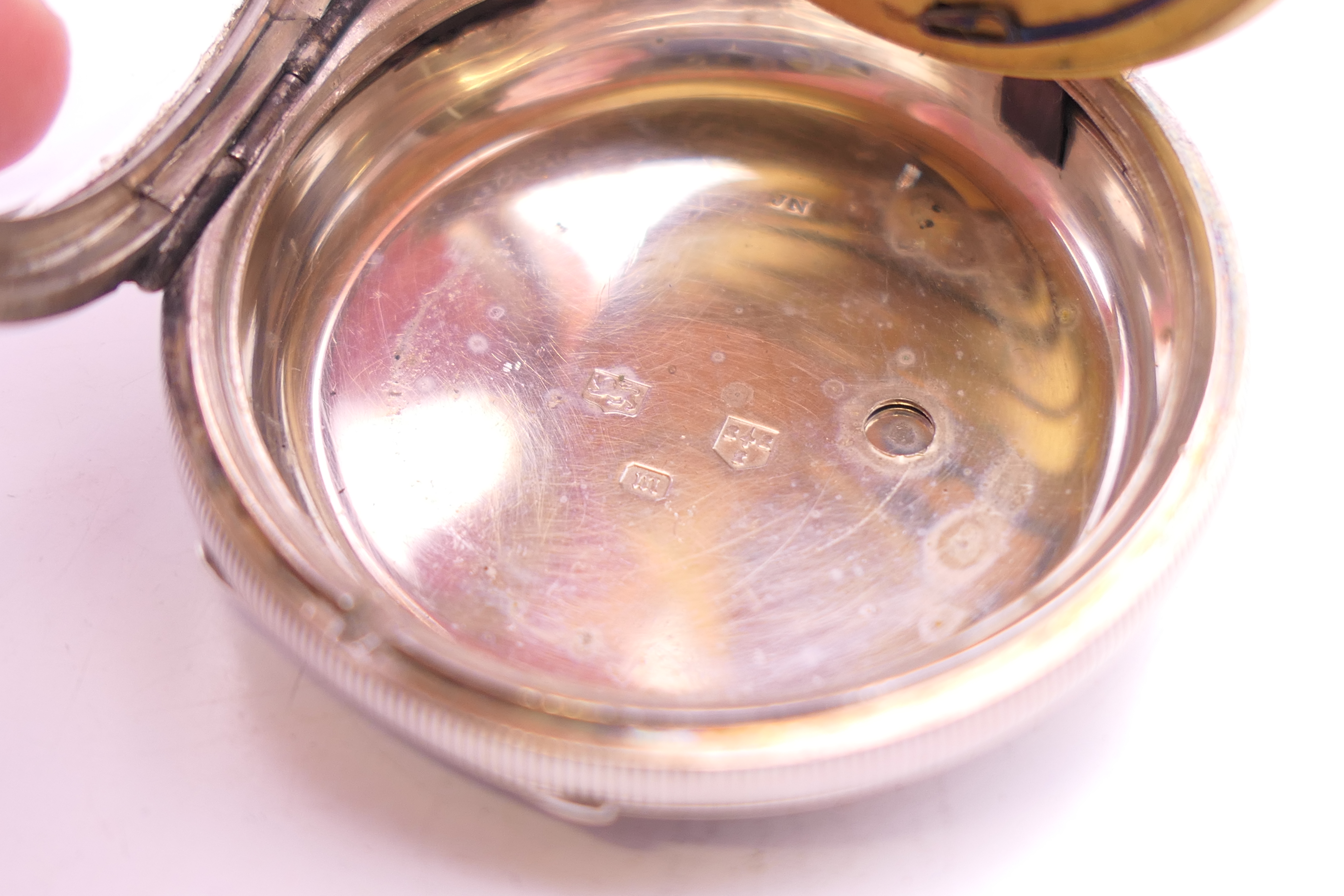 An 800 silver gentleman's pocket watch and a silver gentleman's pocket watch, - Image 16 of 17