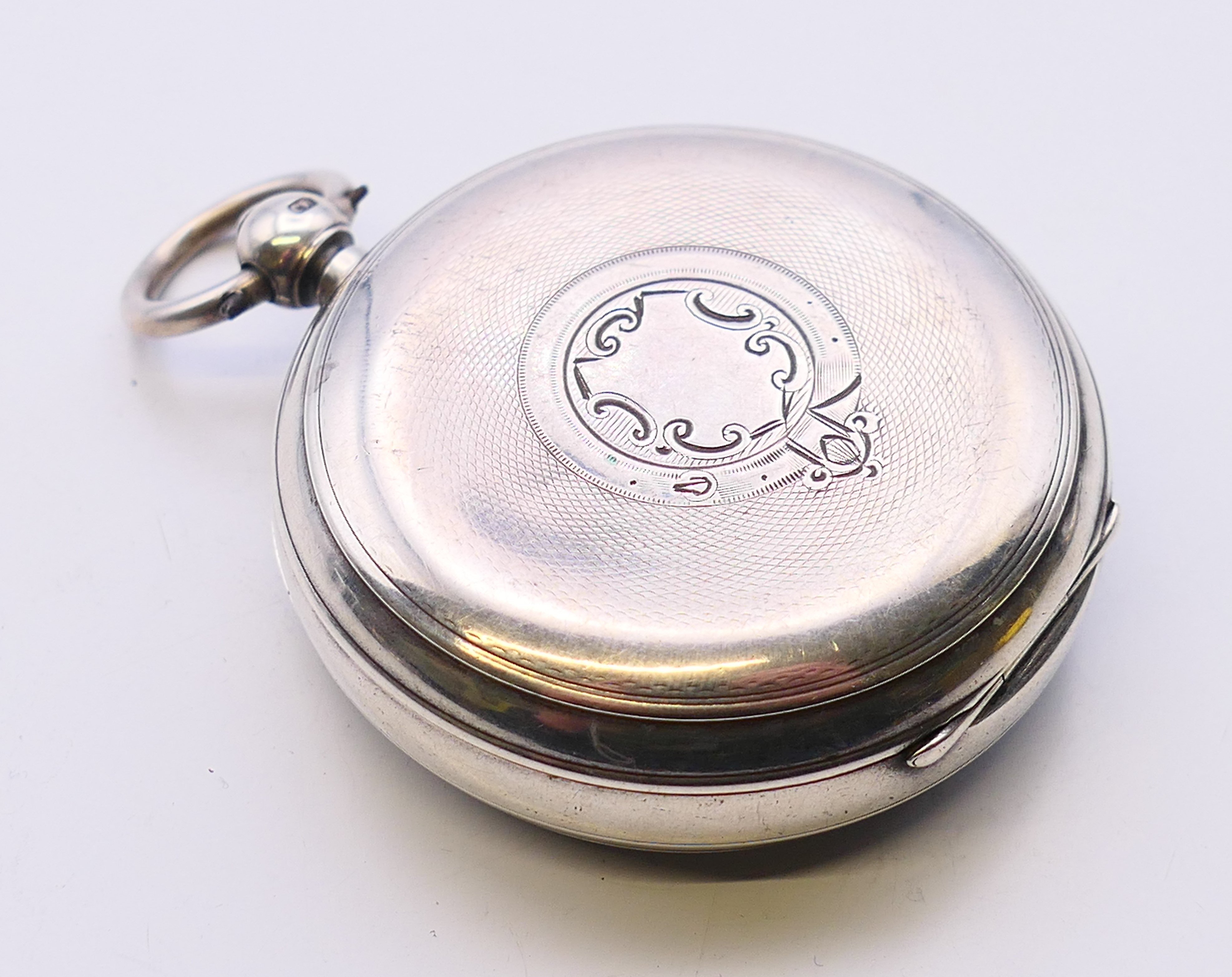 Five various silver pocket watches, - Image 22 of 37