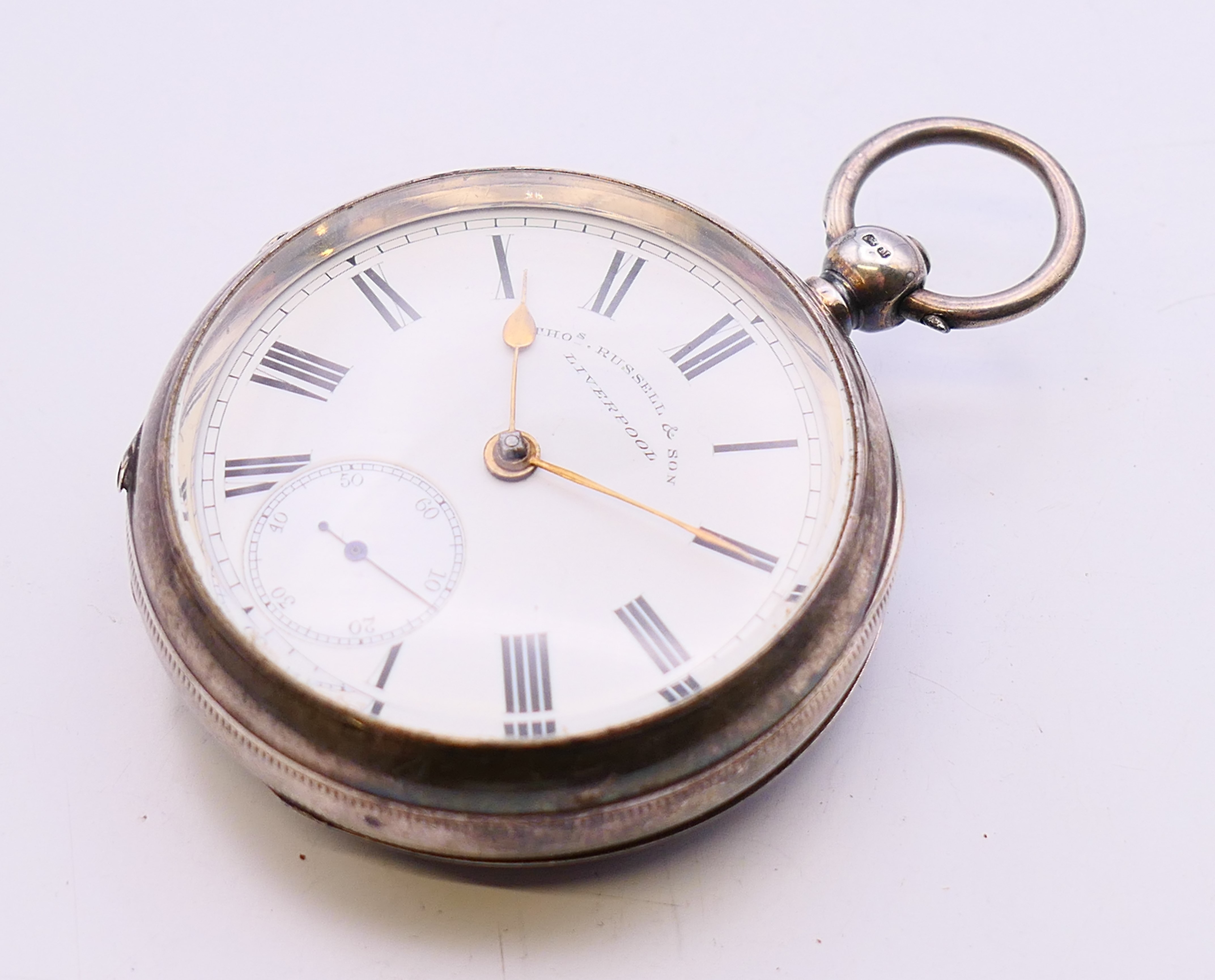 Five various silver pocket watches, - Image 3 of 37