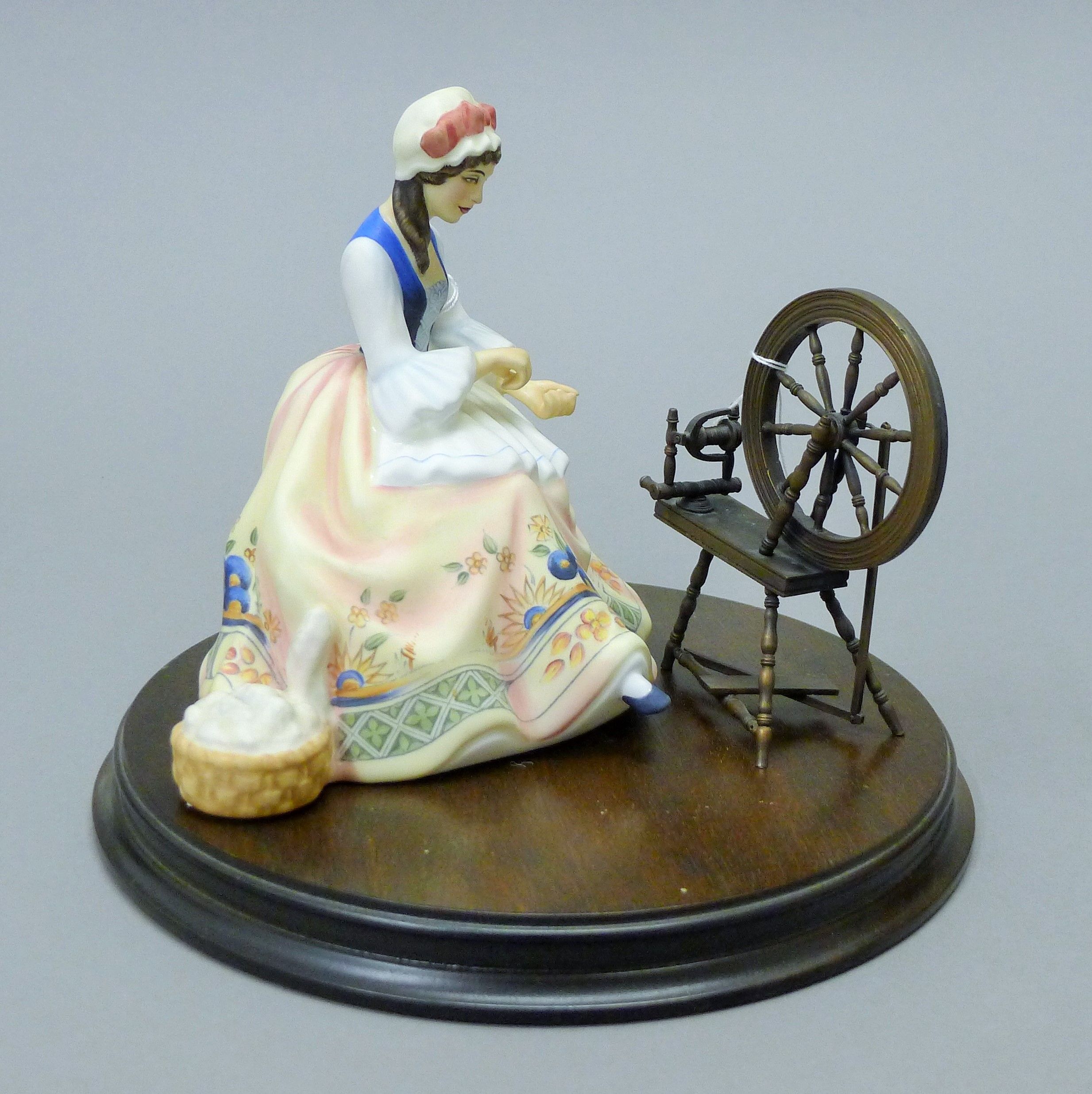A Royal Doulton figurine, Spinning, HN2390. 17 cm high.