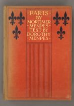 Paris by Mortimer Menpes with text by Dorothy Menpes, printed by Adam and Charles Black, London,