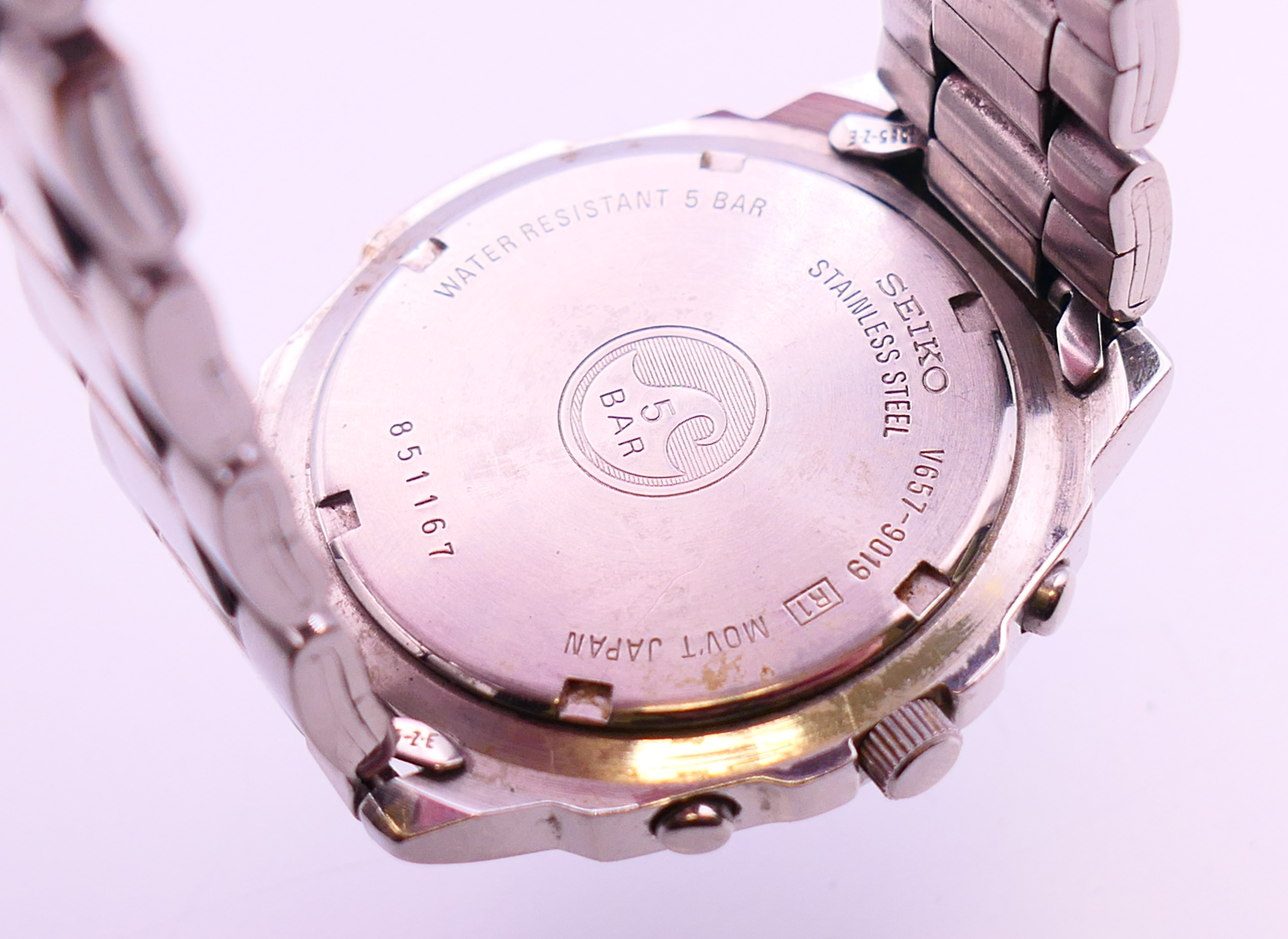 A Seiko gentleman's wristwatch. 4 cm diameter. - Image 6 of 8
