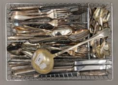 A quantity of Cristofle cutlery.