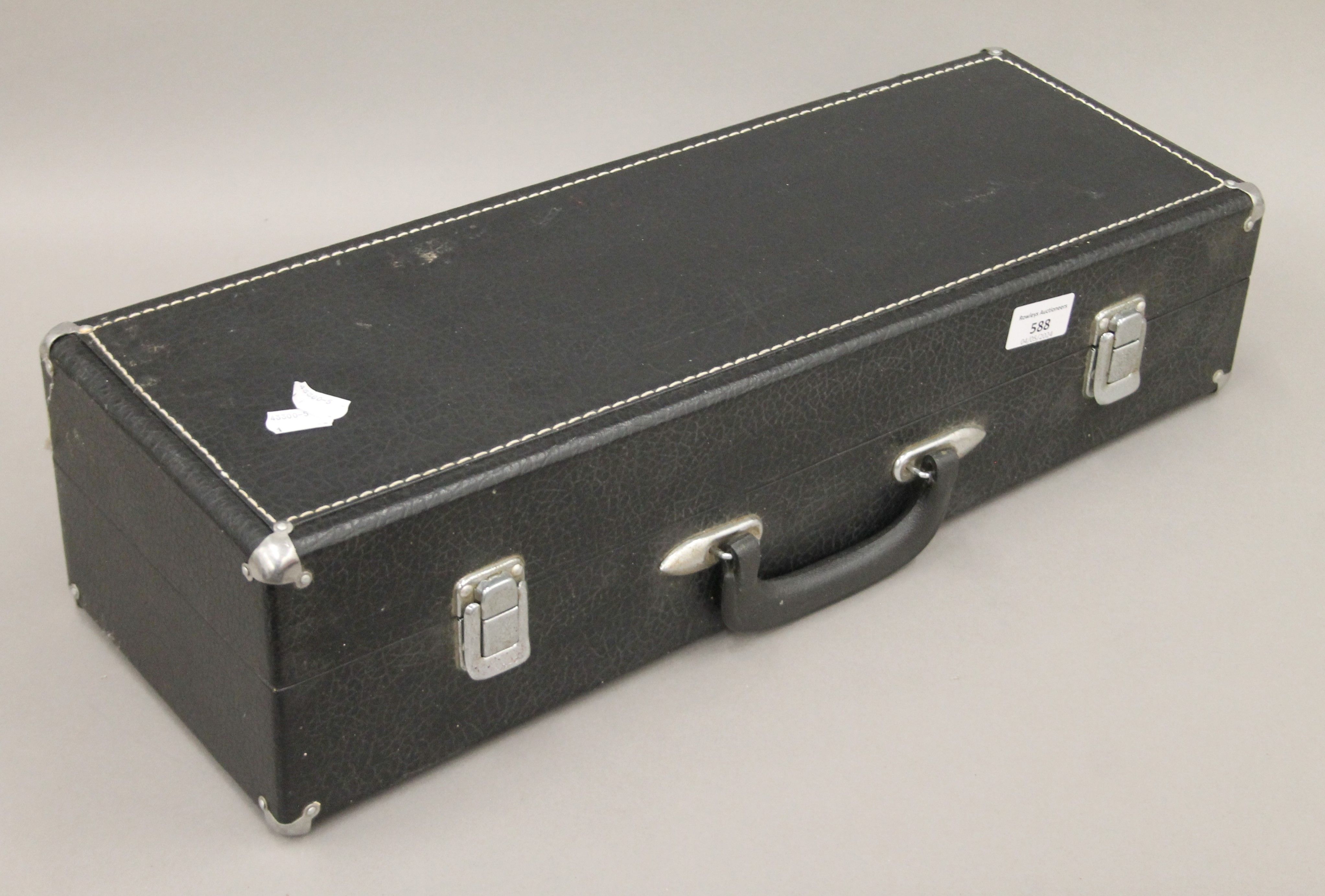 A boxed Jupiter trumpet. The box 53.5 cm long. - Image 7 of 7