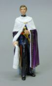 A Royal Doulton figurine, HRH The Prince of Wales, HN2883. 20 cm high.