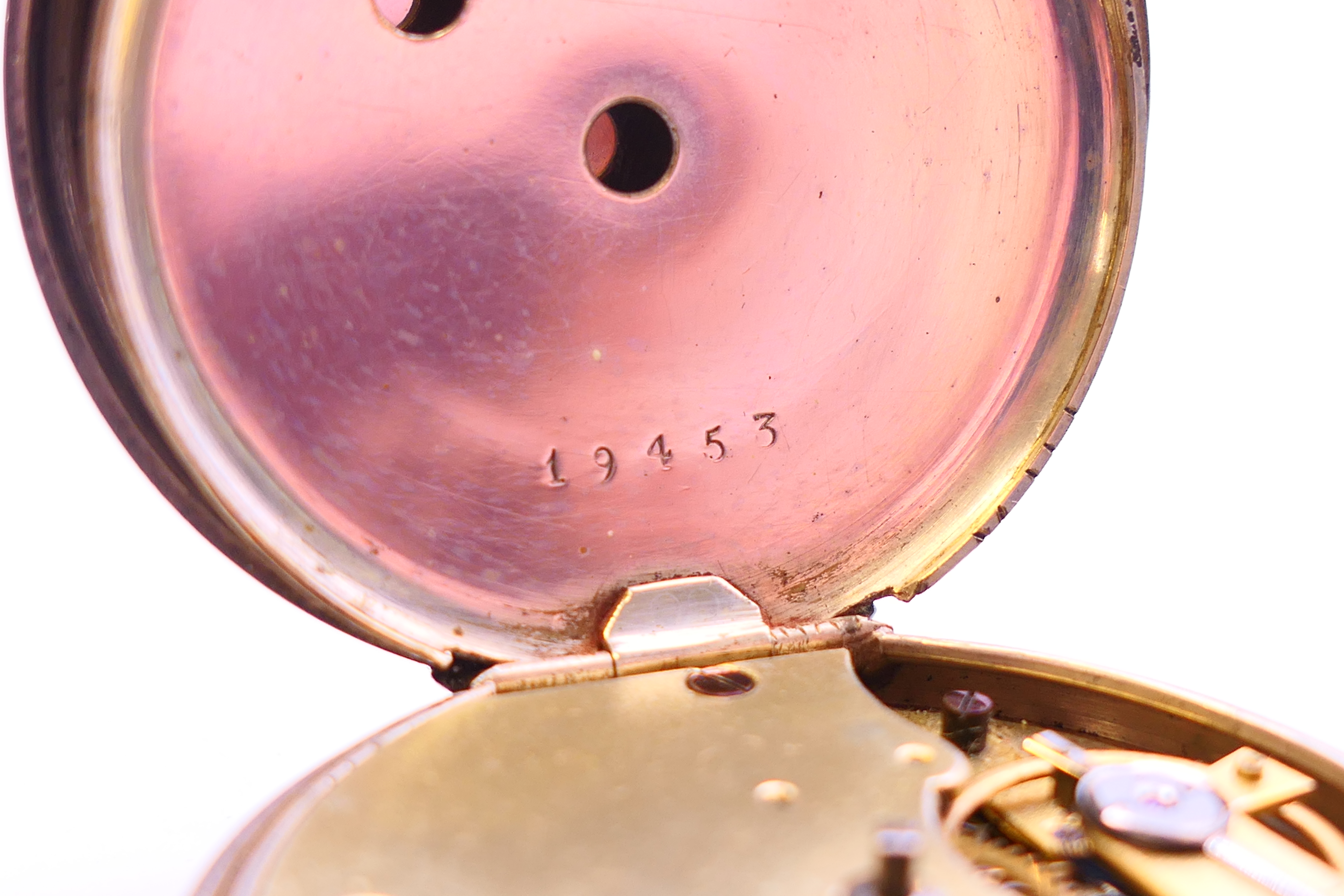 Five various silver pocket watches, - Image 36 of 37