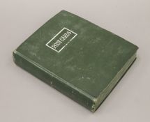 A postcard album containing a large number of postcards to include the Franco-British expedition of