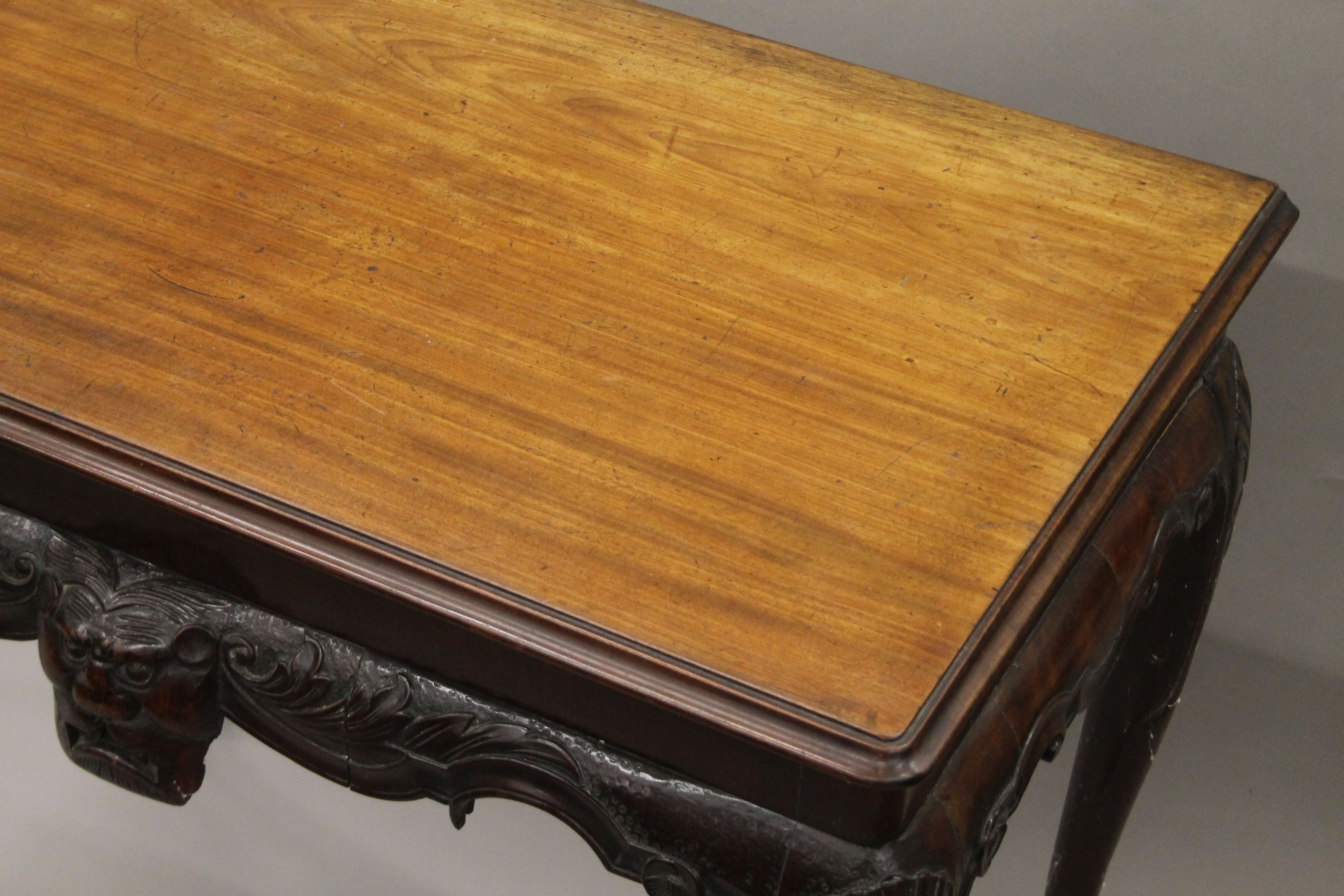 An 18th century mahogany silver table, possible Irish, - Image 2 of 14