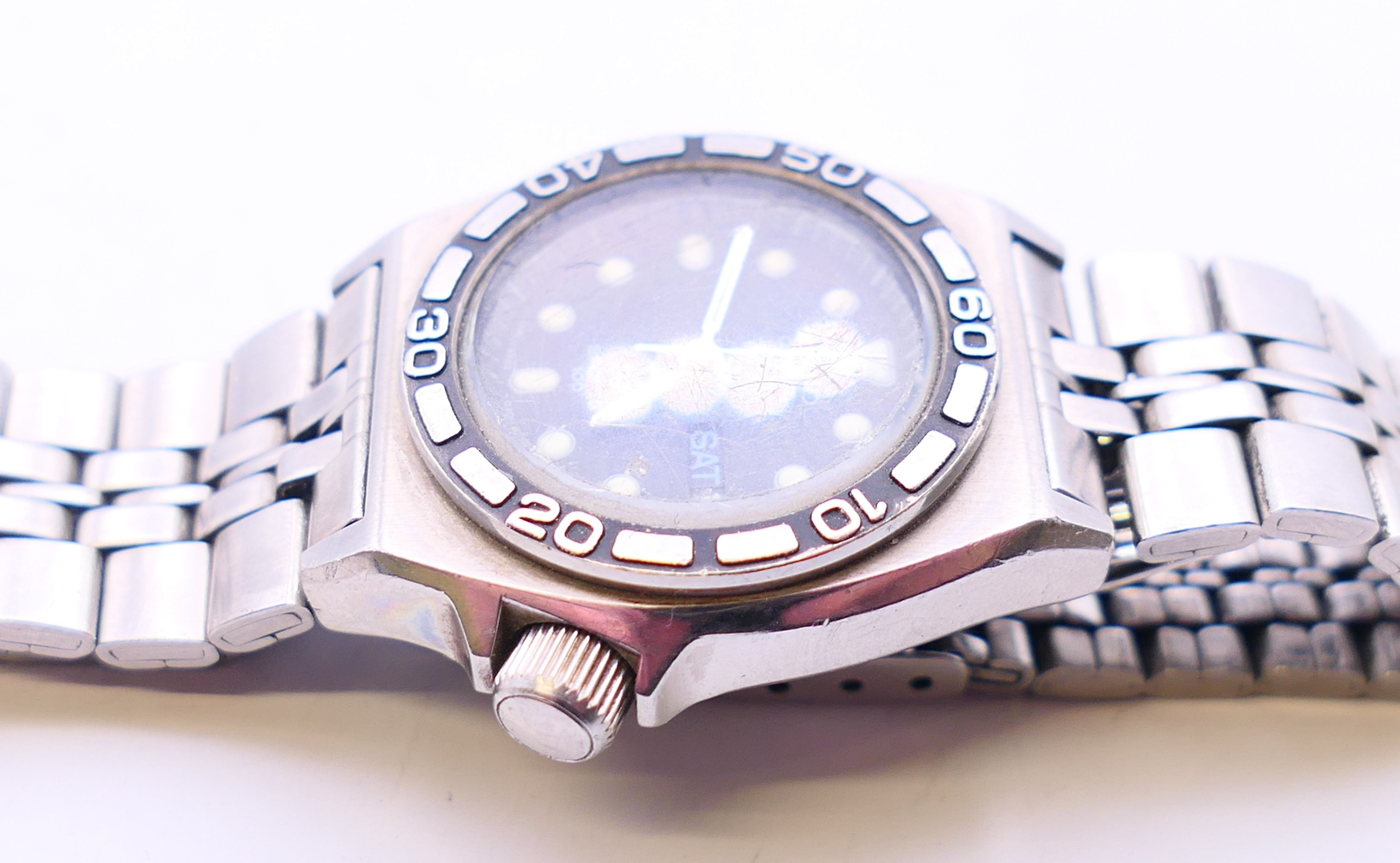 A Seiko Sports 100 ladies wristwatch. 2.5 cm diameter. - Image 4 of 7